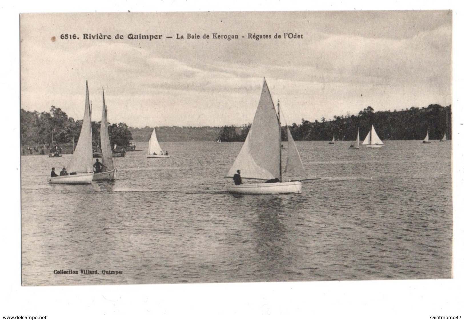 29 - Rivière De Quimper . La Baie De Kerogan . Régates De L'Odet - Réf. N°2782 - - Quimper