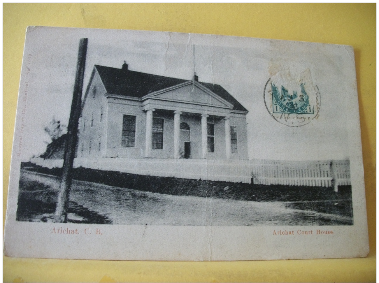 B6 4534 - ARICHAT COURT HOUSE - Autres & Non Classés