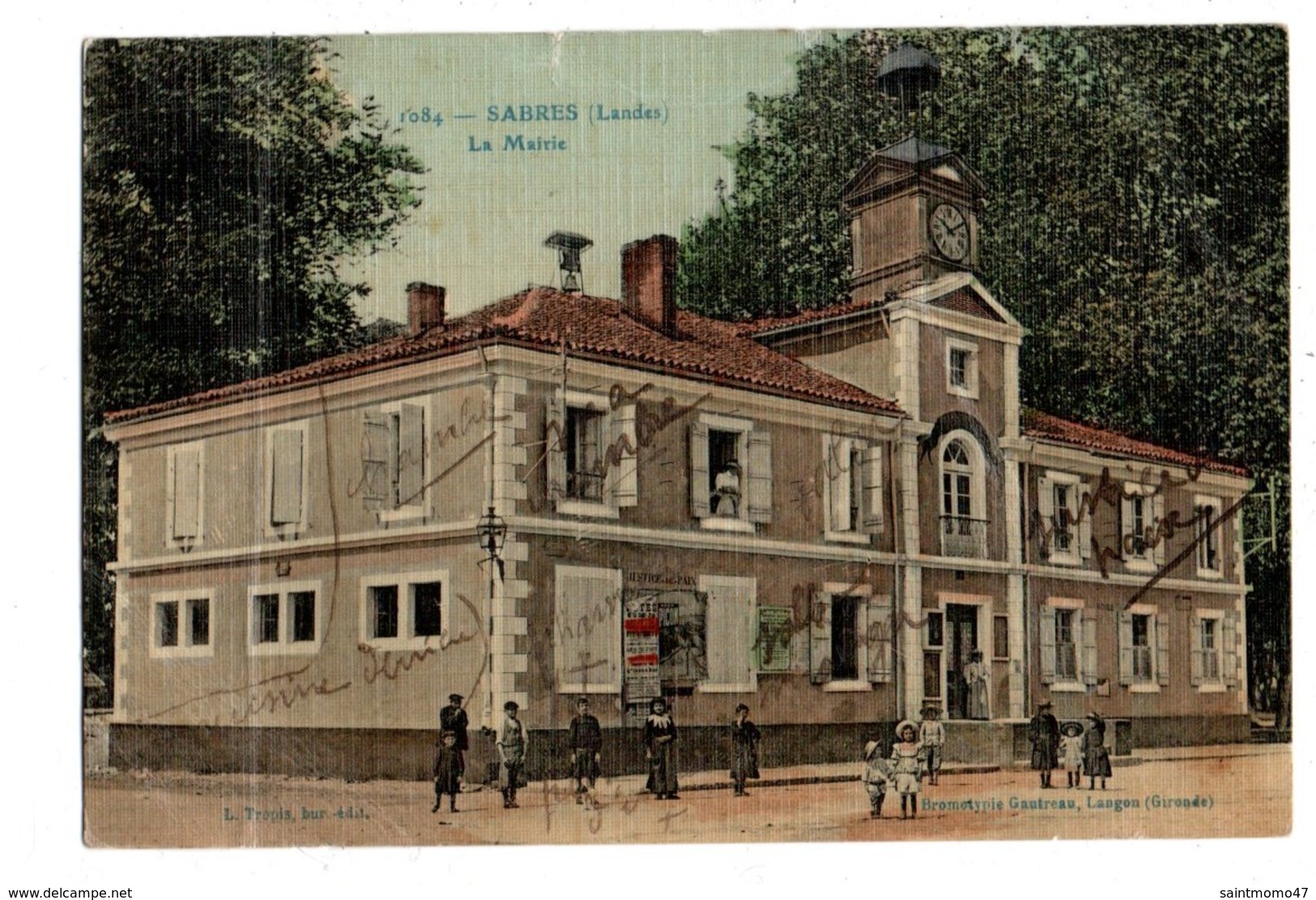 40 - SABRES . LA MAIRIE - Réf. N°2798 - - Sabres