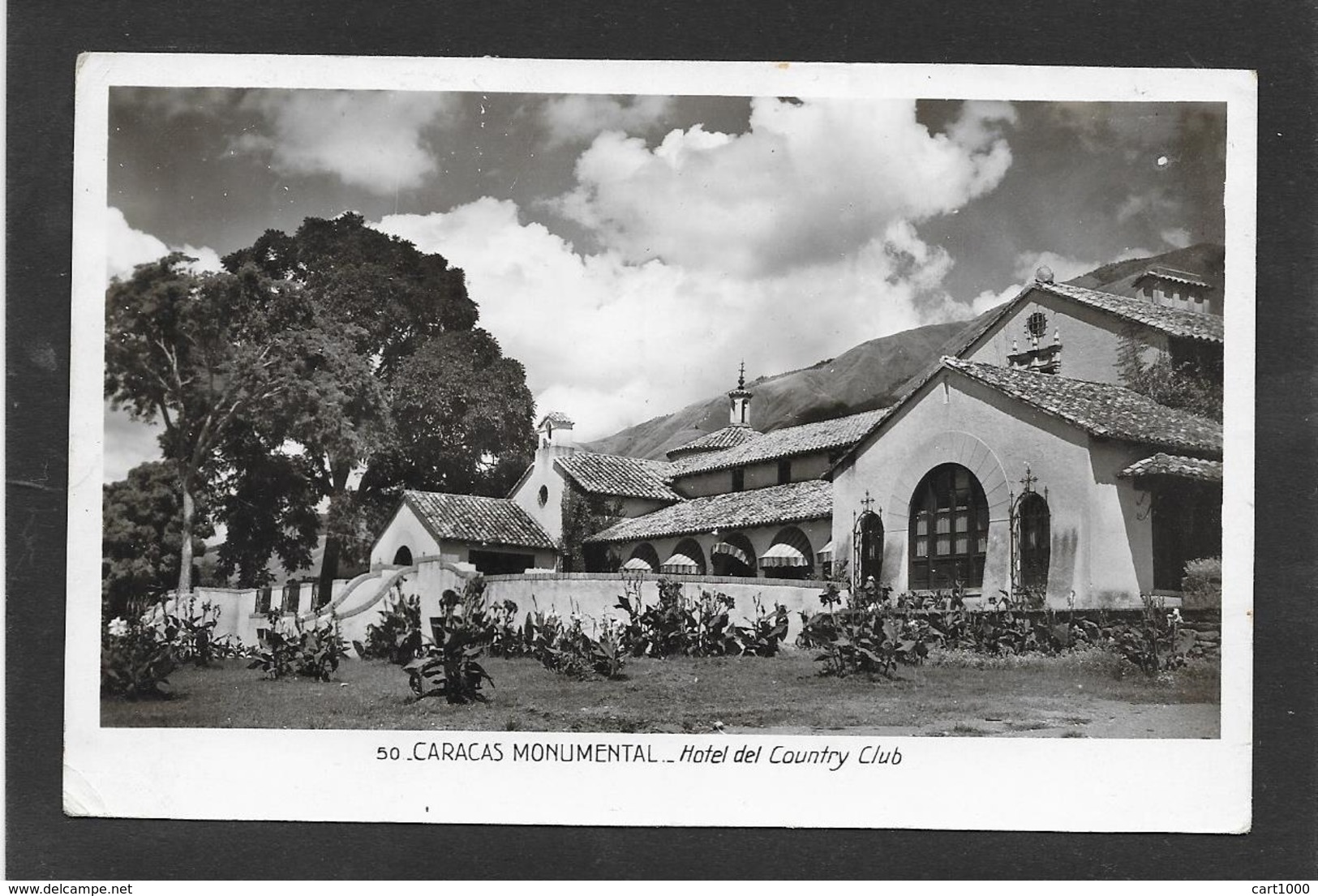 VENEZUELA CARACAS MONUMENTAL HOTEL DEL COUNTRY CLUB 1952 - Venezuela