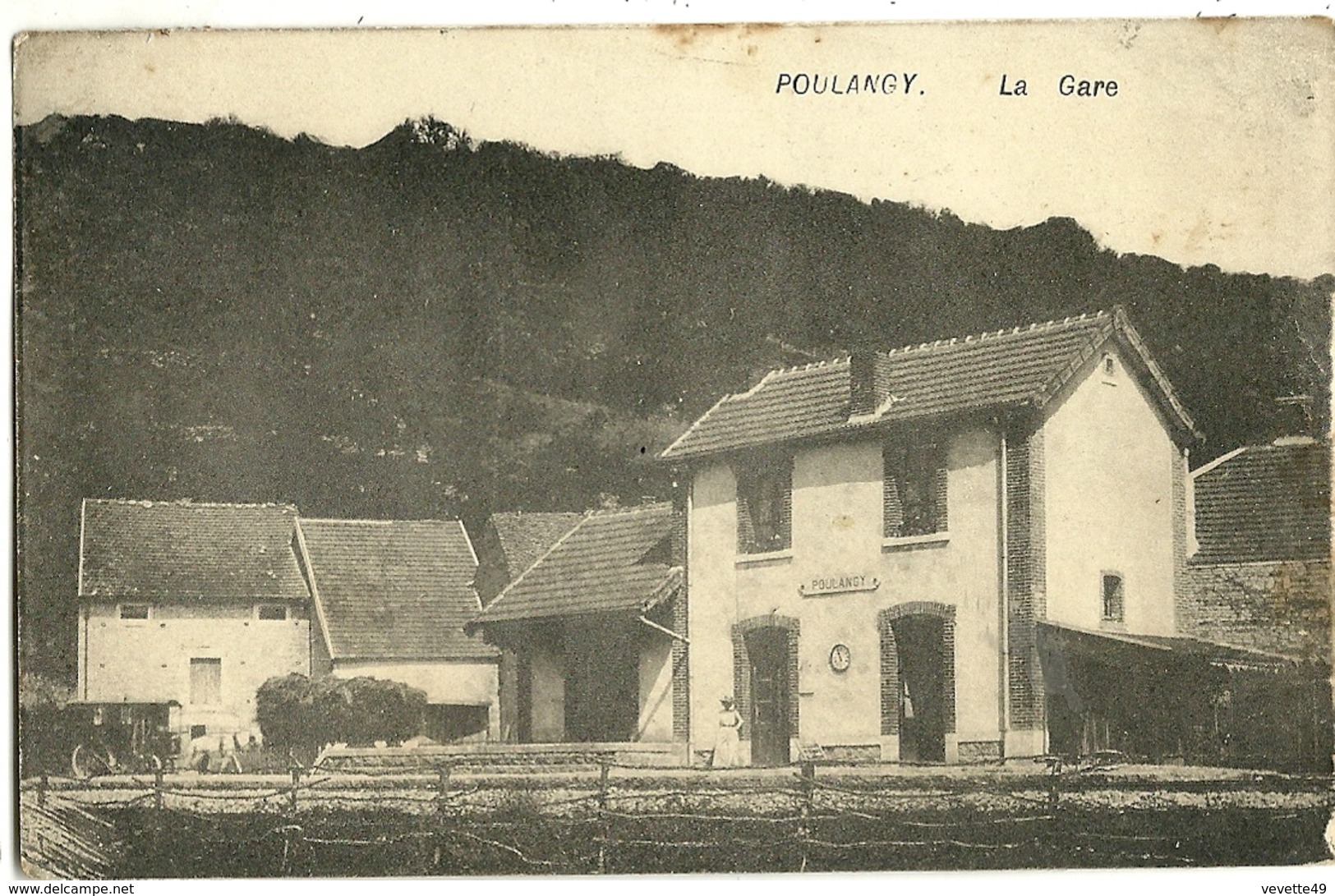 Poulangy : La Gare - Autres & Non Classés