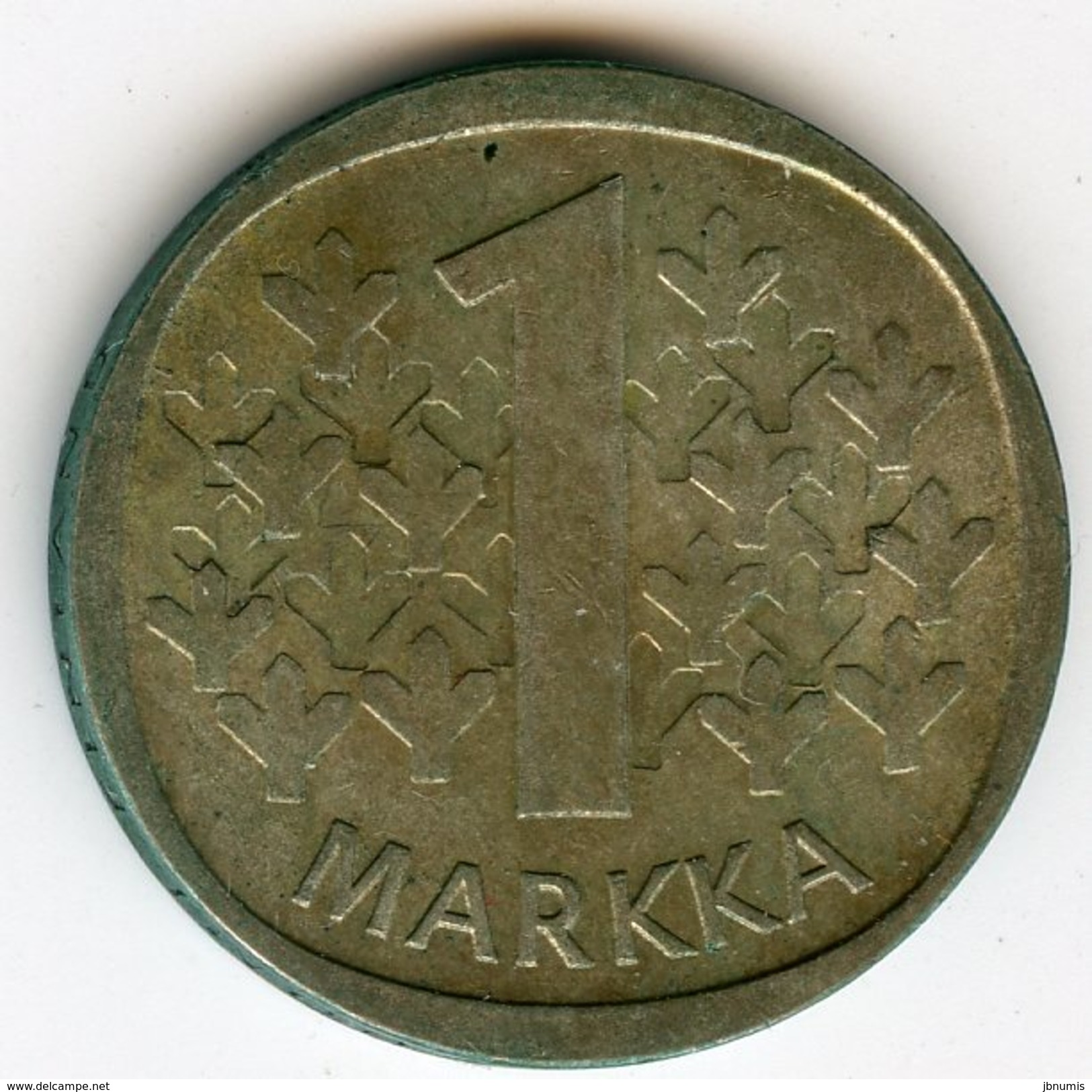 Finlande Finland 1 Markka 1967 S Argent KM 49 - Finlande