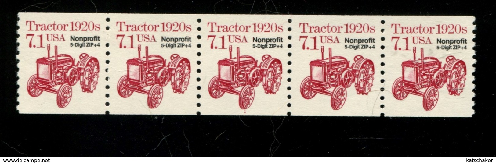 450357842 USA 1987 POSTFRIS MINTNEVER HINGED POSTFRISH EINWAND FREI NEUF SCOTT 2127B PLAAT 1 - Rollenmarken (Plattennummern)