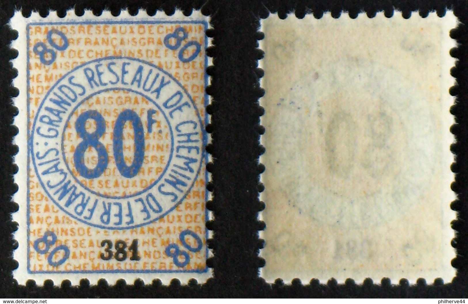 COLIS POSTAUX GRANDS RESEAUX N° 17 Neuf N** TB Cote 85&euro; - Ungebraucht