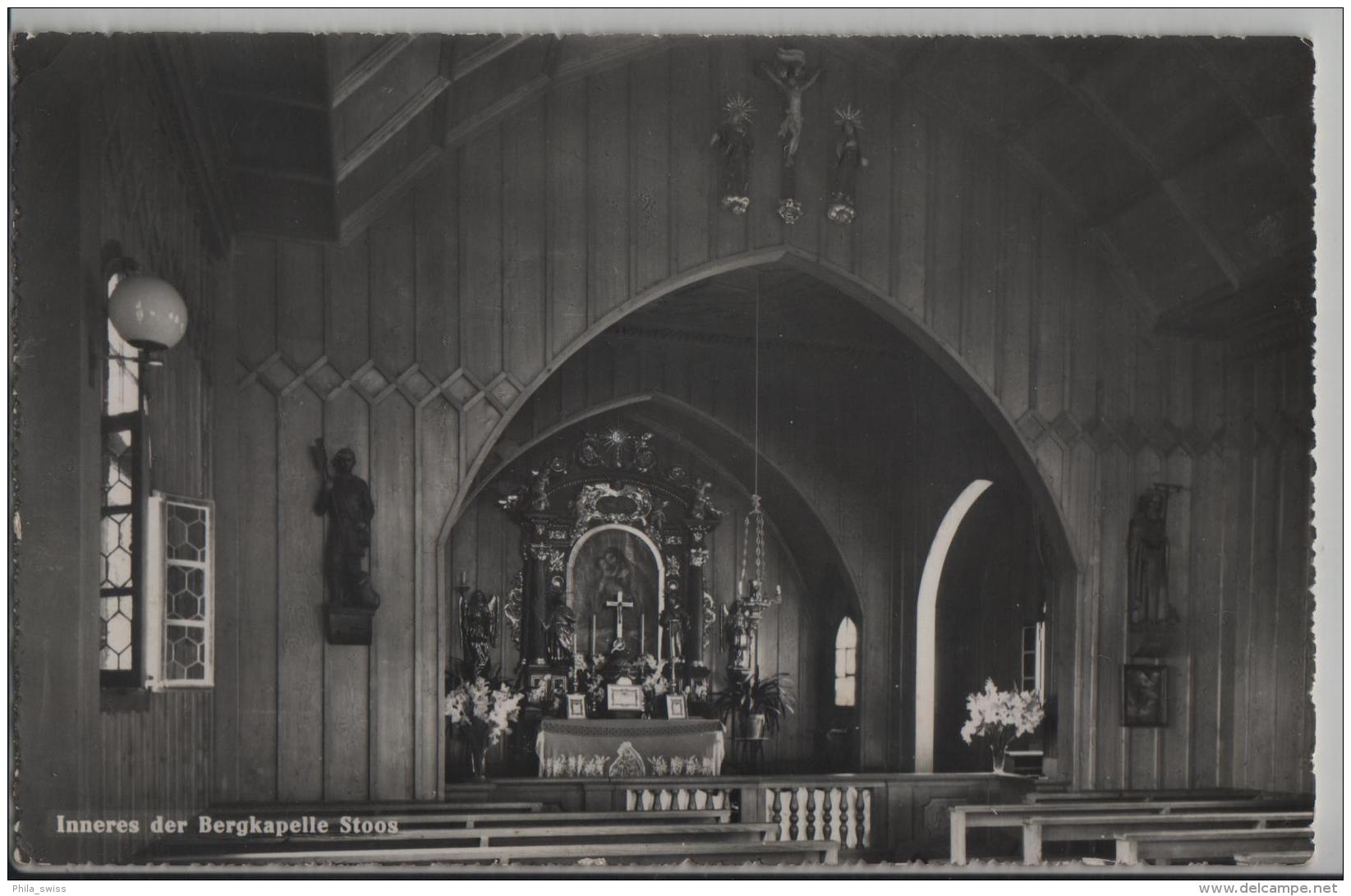 Inneres Der Bergkapelle Stoos - Photo: Globetrotter - Autres & Non Classés