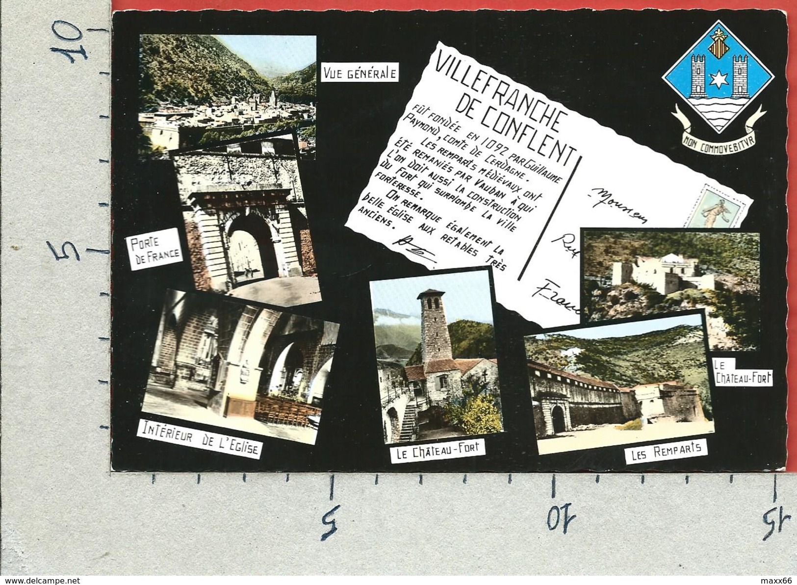 CARTOLINA NV FRANCIA - VILLEFRANCHE DE CONFLENT - Souvenir - Multivue - 10 X 15 - Altri & Non Classificati