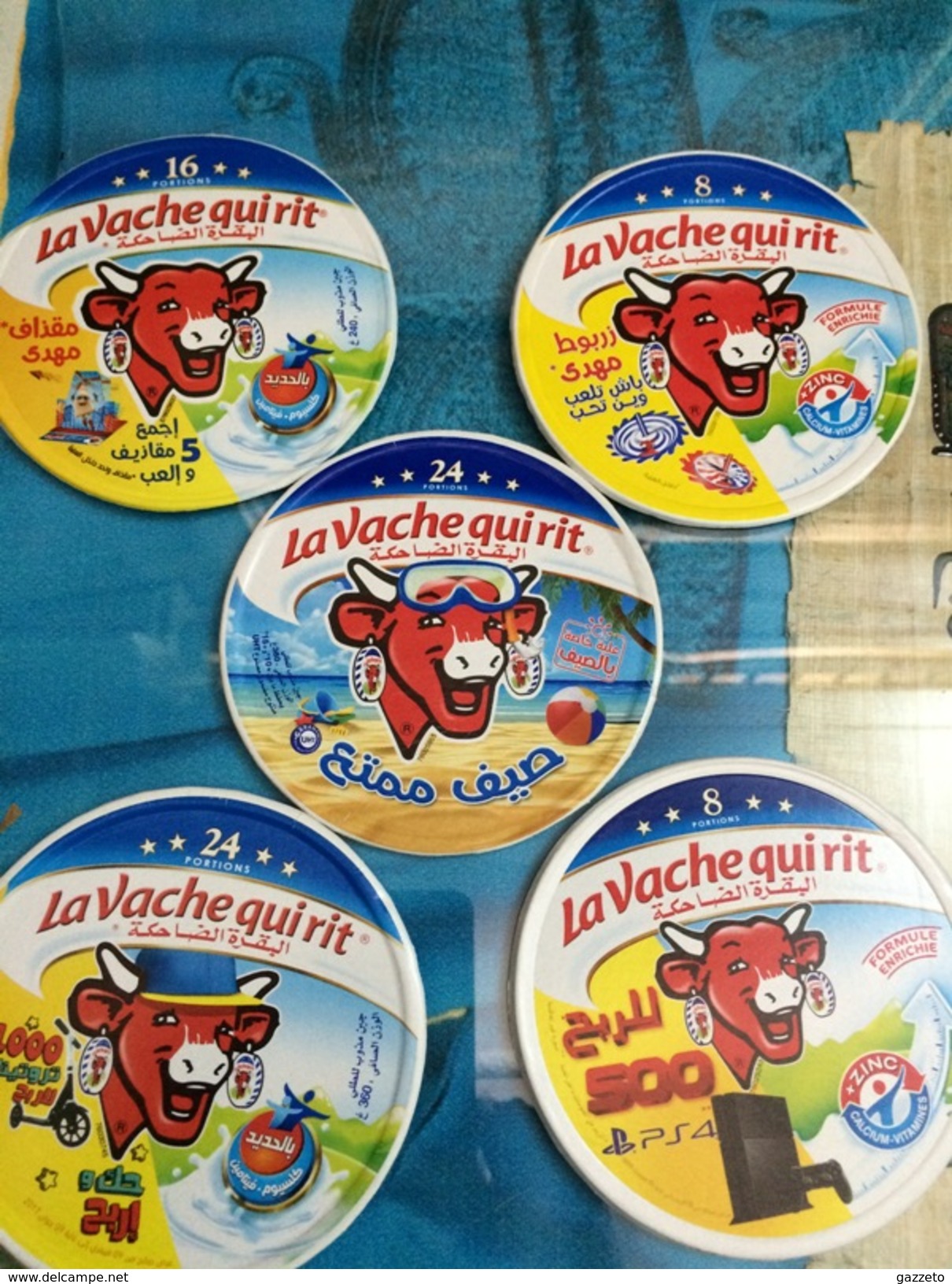 Etiquettes De Boites De Fromages-'' La Vache Qui Rit'' - Cheese