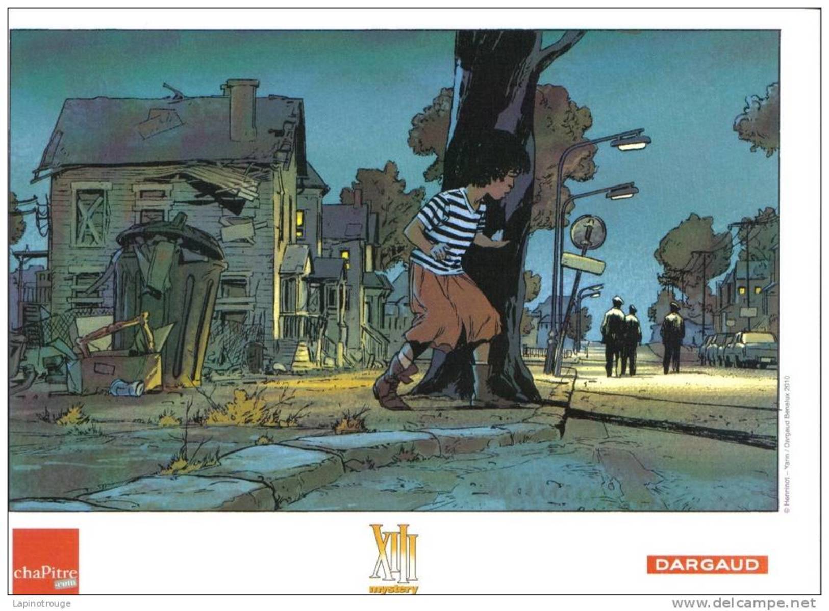 Ex Libris HENNINOT Eric Pour XIII Mystery Van Hamme Dargaud 2010 - Illustrateurs G - I