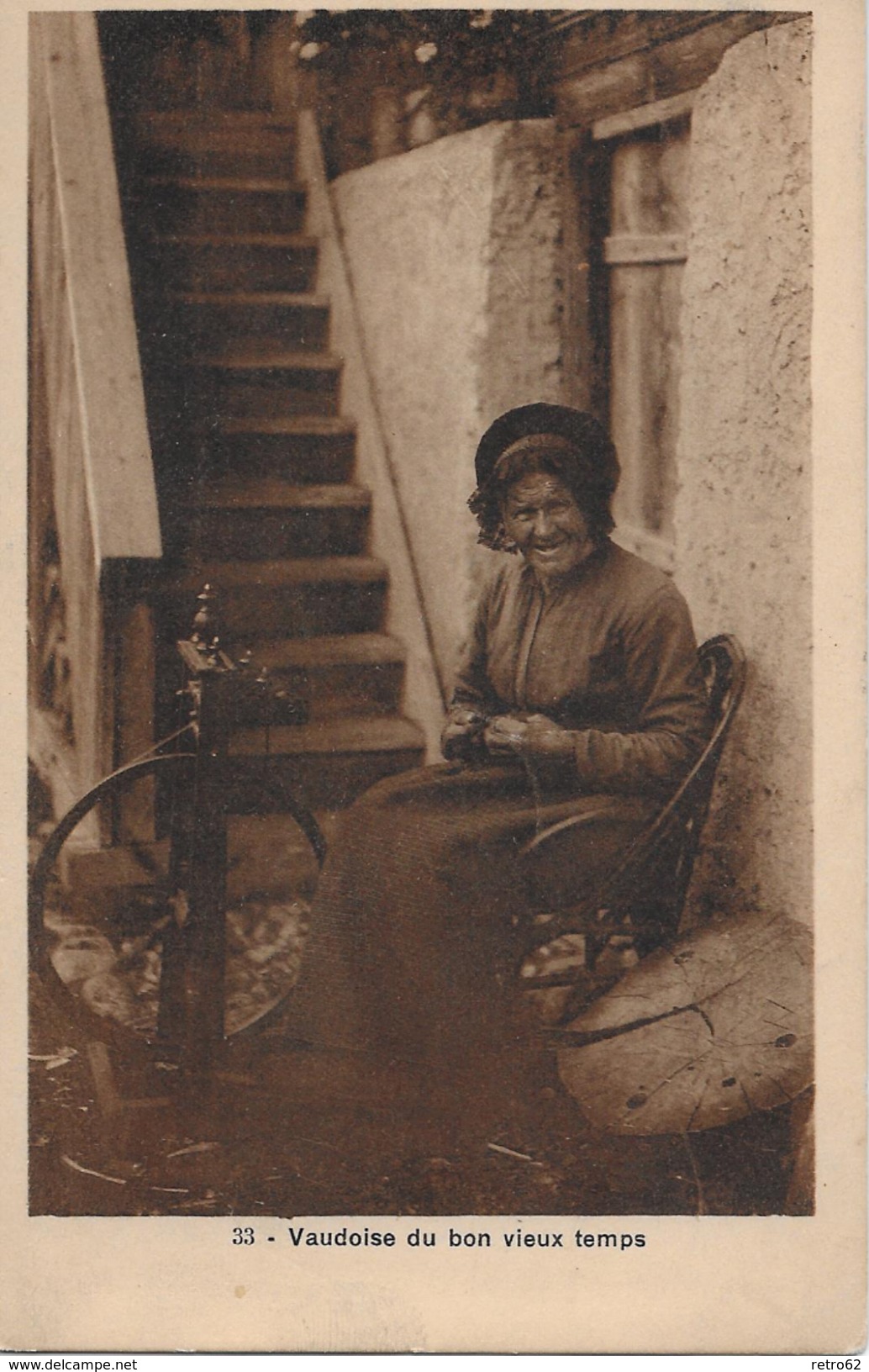 COSTUME &rarr; Vaudoise Du Bon Vieux Temps Anno 1911 - Autres & Non Classés