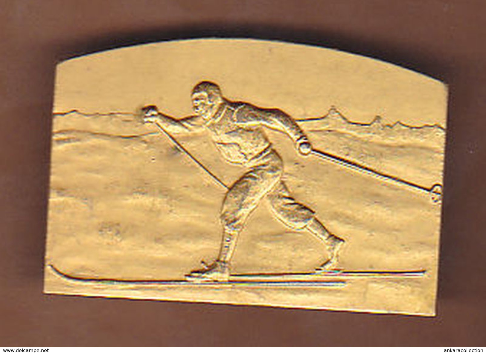 AC - SKI - CROSS COUNTRY SKIING MEDAL PLAQUETTE SWEDISH - Athlétisme