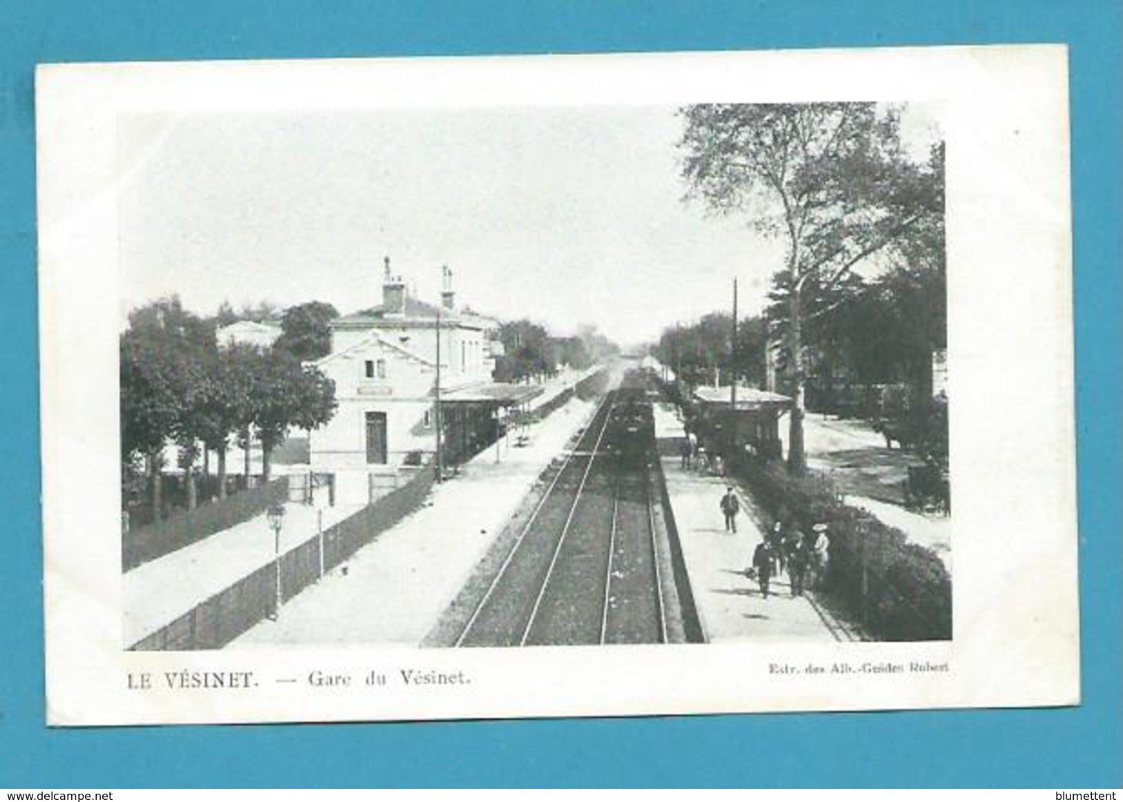 CPA - Chemin De Fer Train Gare LE VESINET 78 - Le Vésinet