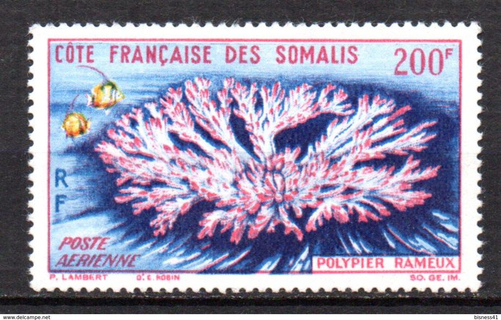 Col 4/ Cote Des Somalis PA N° 36  Neuf X MH  Cote 16,00&euro; - Neufs