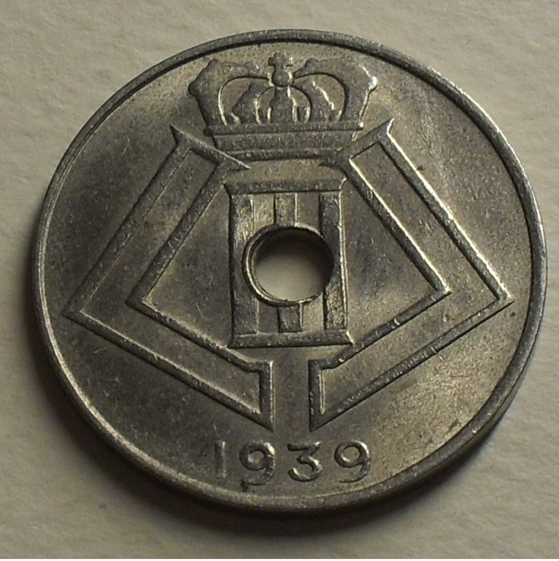 1939 - Belgique - Belgium - 10 CENTIMES,  LEOPOLD III, Légende Belgie-Belgique, KM 113.1 - 10 Cent