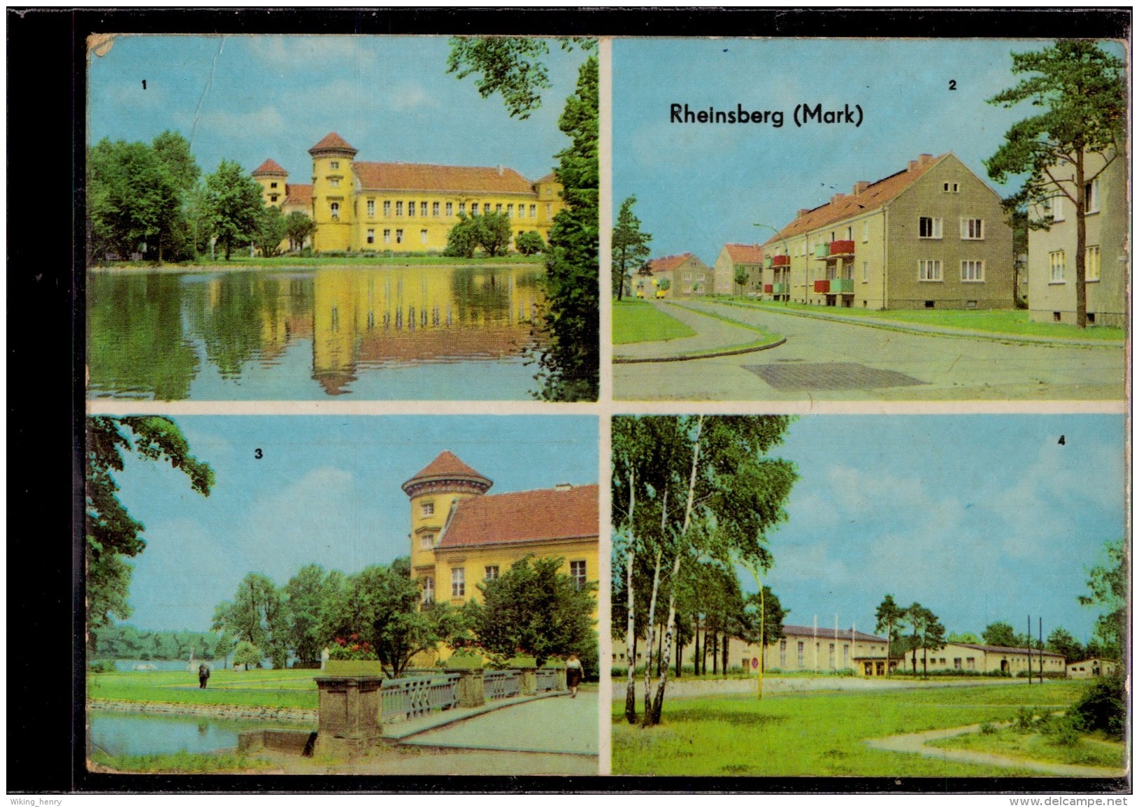 Rheinsberg - Mehrbildkarte 3 - Rheinsberg