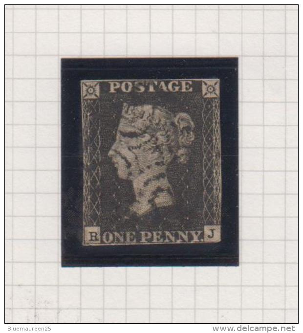 Penny Black - Queen Victoria - Used Stamps