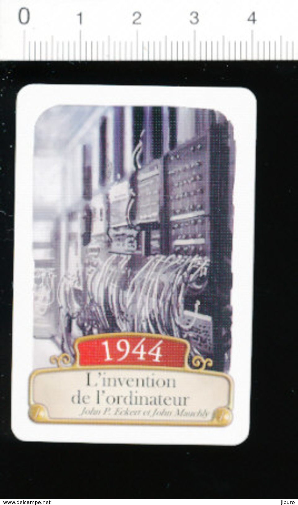 2 Scans Année 1944  Invention De L'ordinateur Eckert & Mauchly /  TL 187/7 - Autres & Non Classés