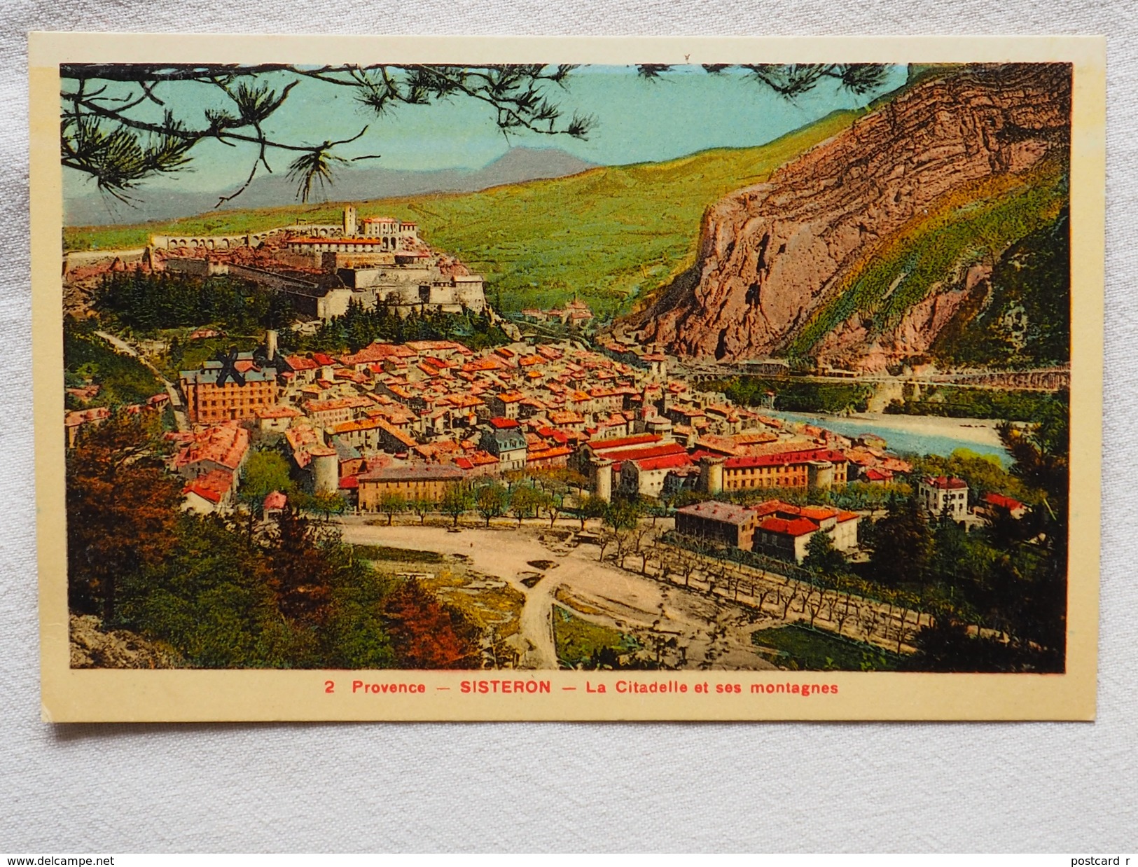 France Provenca Sisteron La Citadelle Et Ses Montagnes     A 131 - Sisteron