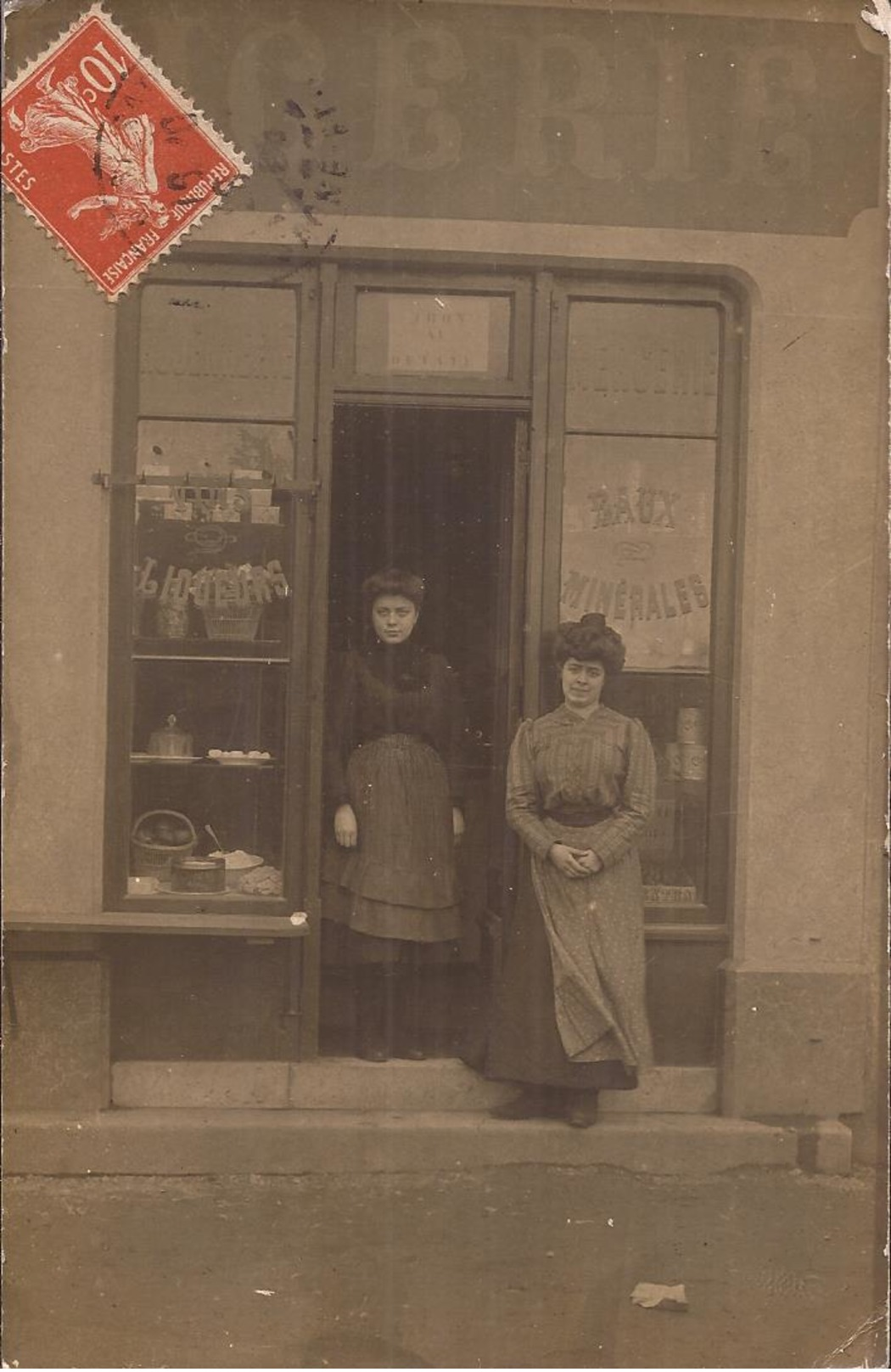 (Saône-et-Loire) Chalon-sur-Saône - 71 - Carte Photo : Epicerie Perrin, Route Du Bourgneuf (Avenue Boucicaut) - Chalon Sur Saone