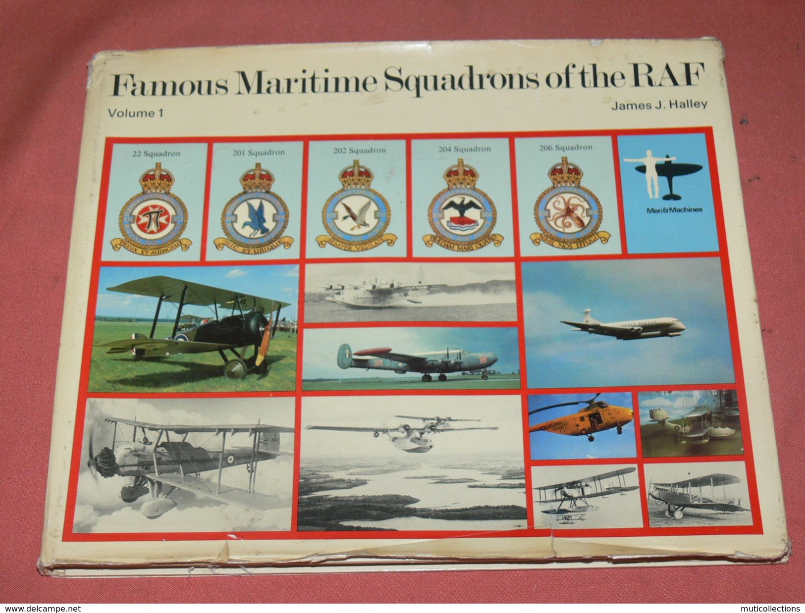 AVION MILITARIA / GUERRE WWII / FAMOUS MARITIME SQUADRONS OF THE RAF / VOLUME 1 / HYLTON LACY PUBLISHERS 1973 - Avión