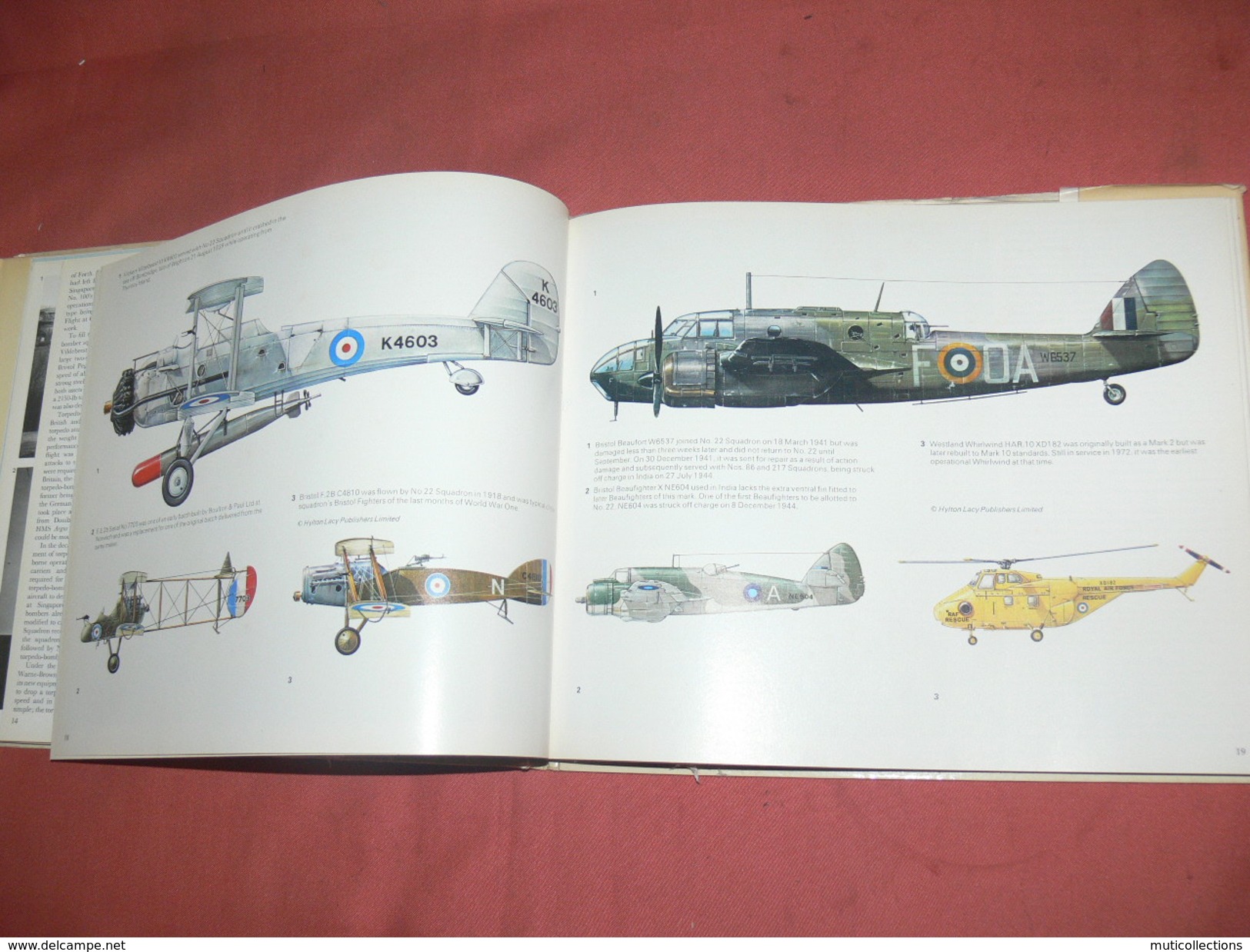 AVION MILITARIA / GUERRE WWII / FAMOUS MARITIME SQUADRONS OF THE RAF / VOLUME 1 / HYLTON LACY PUBLISHERS 1973