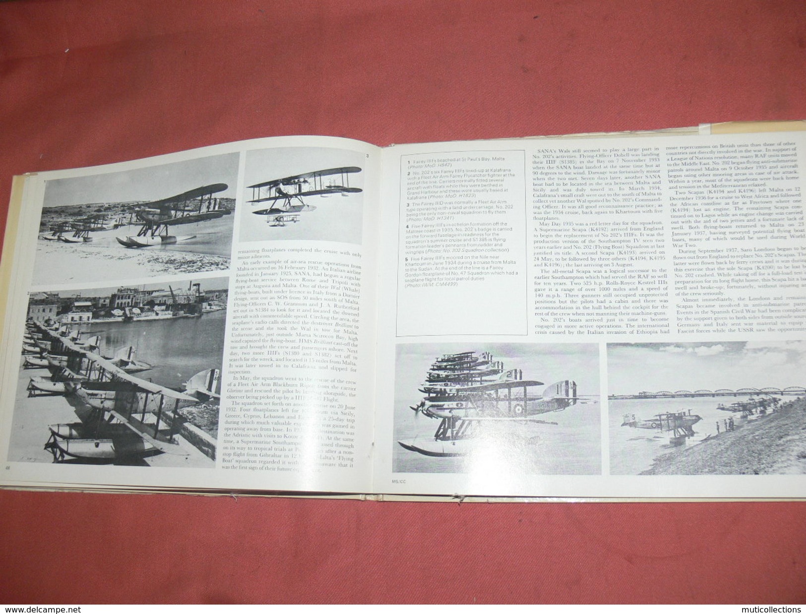 AVION MILITARIA / GUERRE WWII / FAMOUS MARITIME SQUADRONS OF THE RAF / VOLUME 1 / HYLTON LACY PUBLISHERS 1973