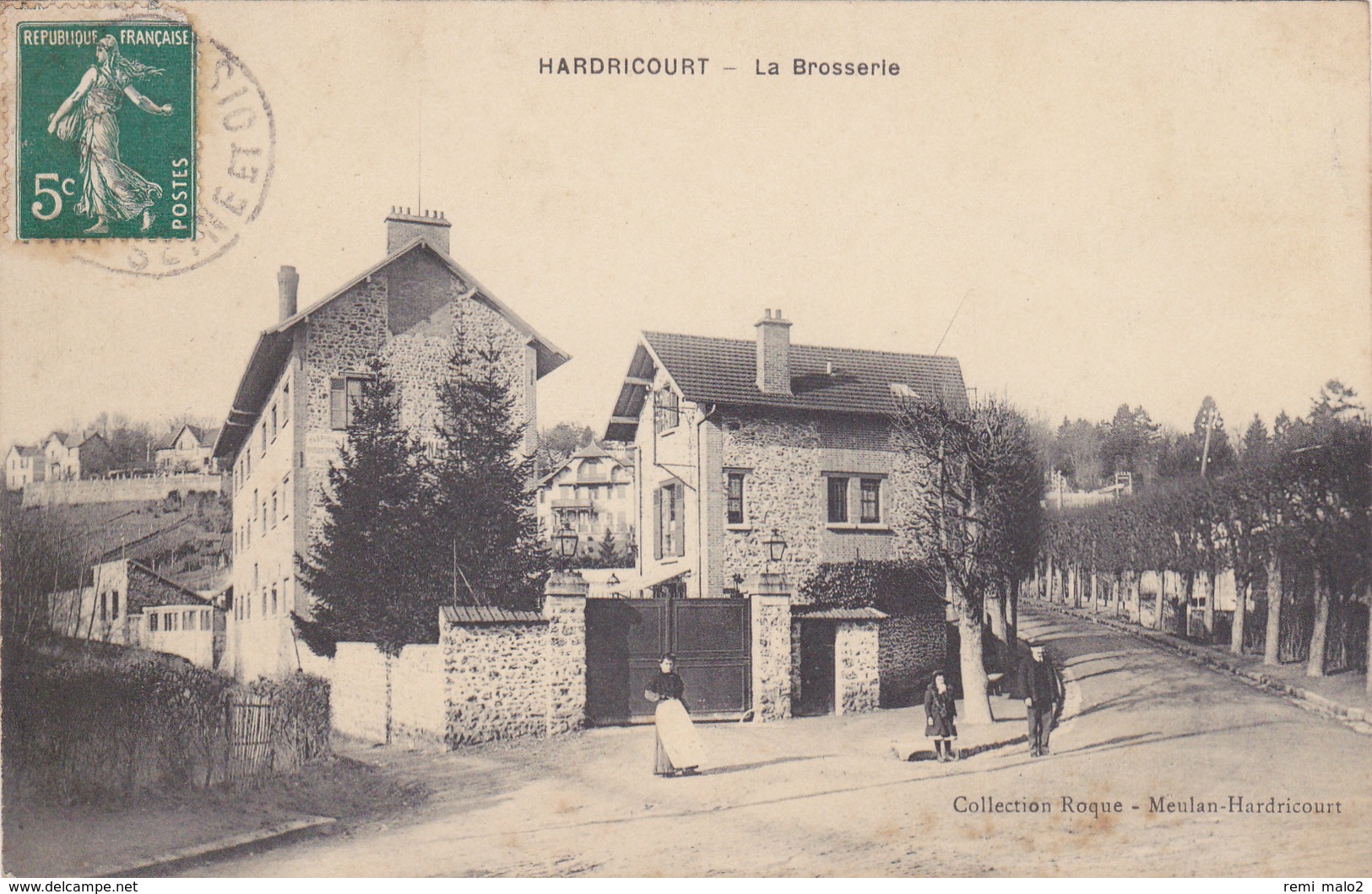 CARTE POSTALE   HARDRICOURT 78  La Brosserie - Hardricourt