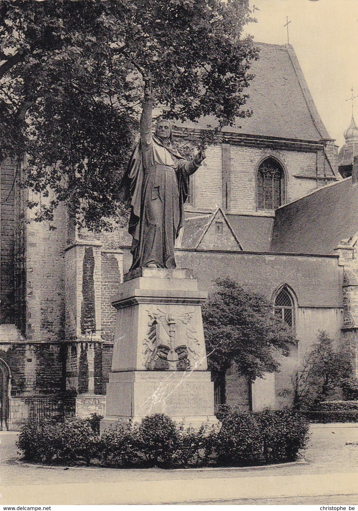 Dendermonde, Standbeeld Pater De Smet (pk36221) - Dendermonde