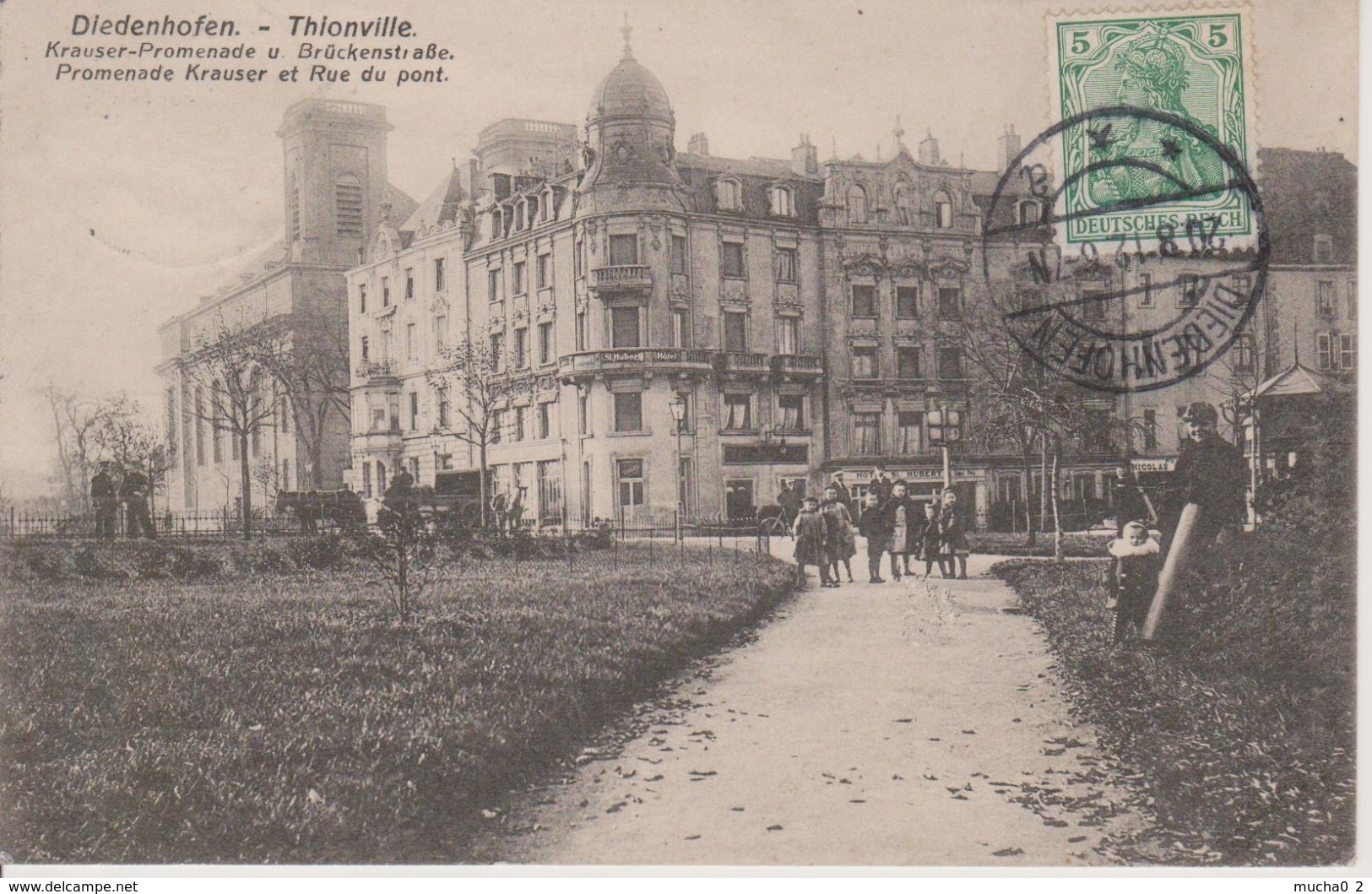 57 - THIONVILLE - PROMENADE KRAUSER ET RUE DU PONT - Thionville