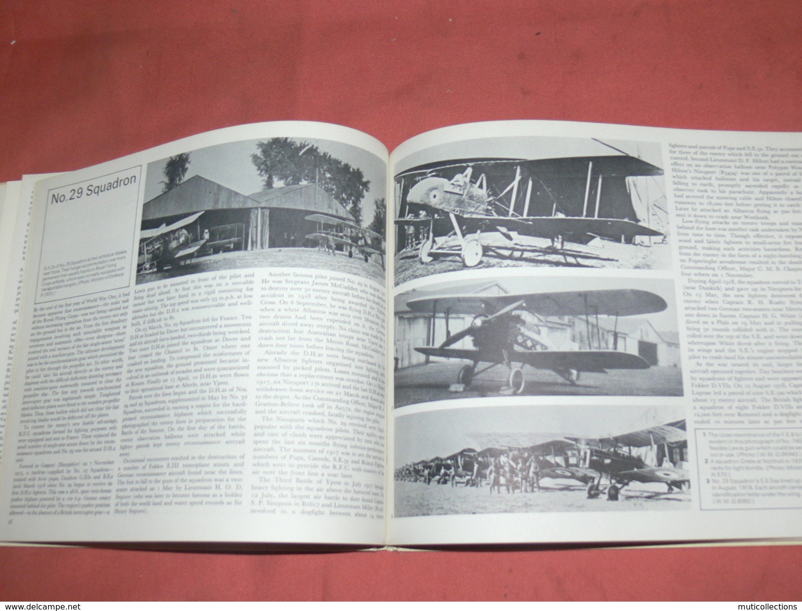 AVION MILITARIA / GUERRE WWII / FAMOUS FIGHTER  SQUADRONS OF THE RAF / VOLUME 1 / HYLTON LACY PUBLISHERS 1973