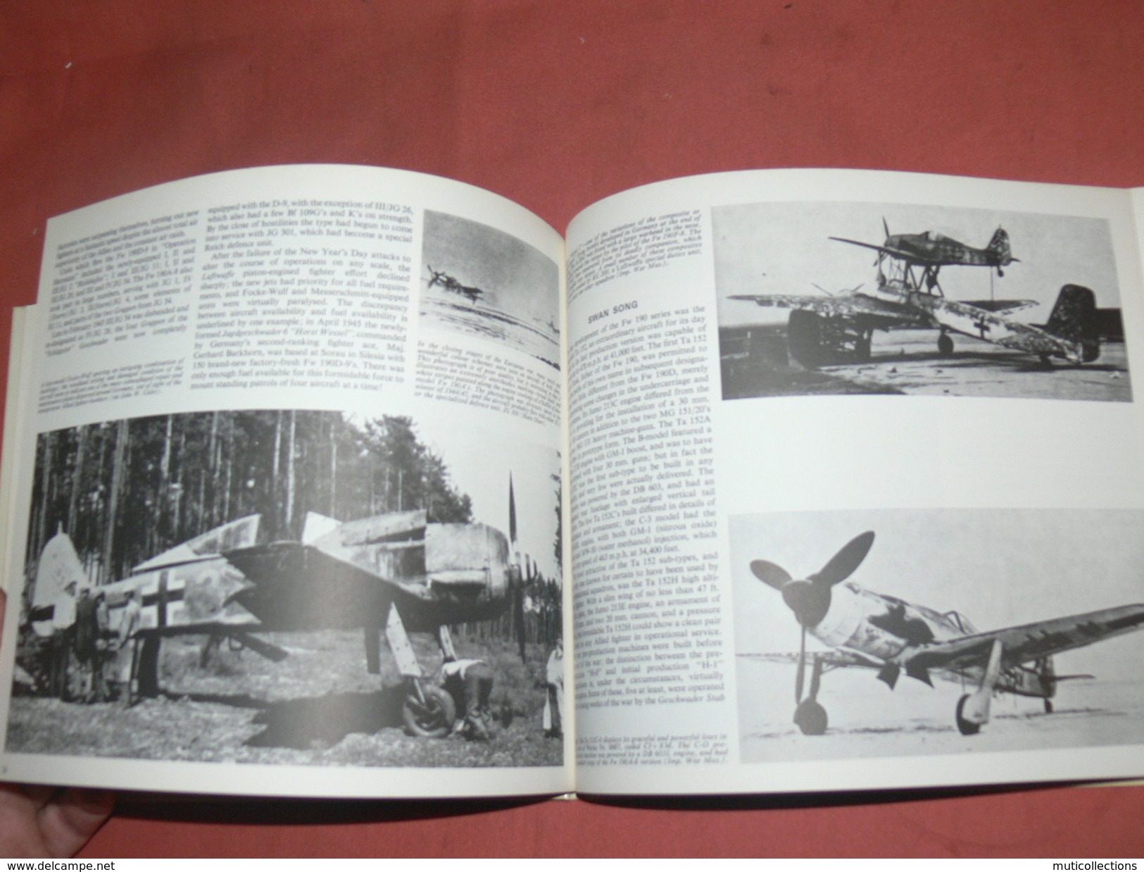 AVION MILITARIA / GUERRE WWII /  GERMAN AIR FORCE FIGHTERS  / VOLUME 2 / HYLTON LACY PUBLISHERS 1971