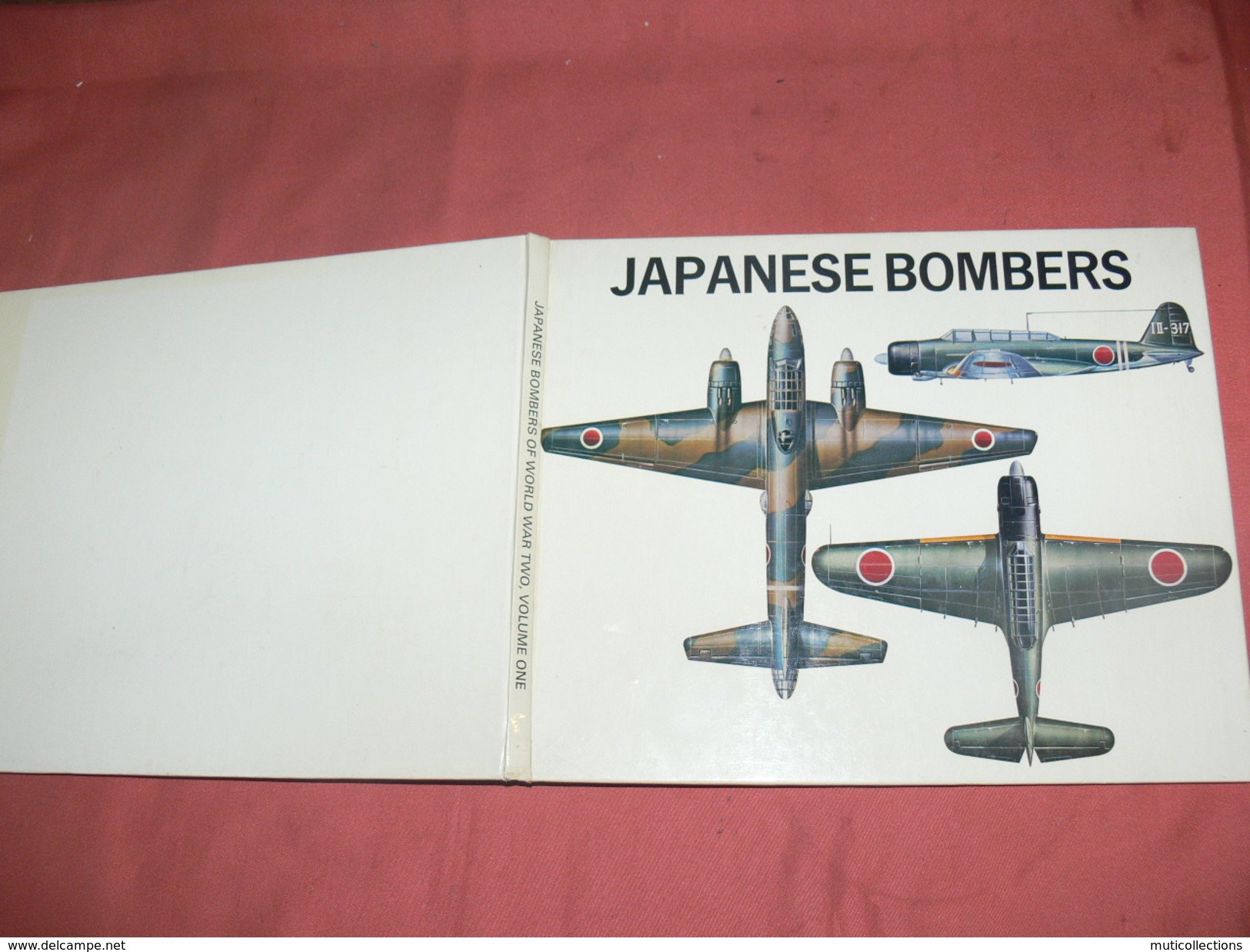 AVION MILITARIA / GUERRE WWII /  JAPANESE BOMBERS  / HYLTON LACY PUBLISHERS 1971 - Avión