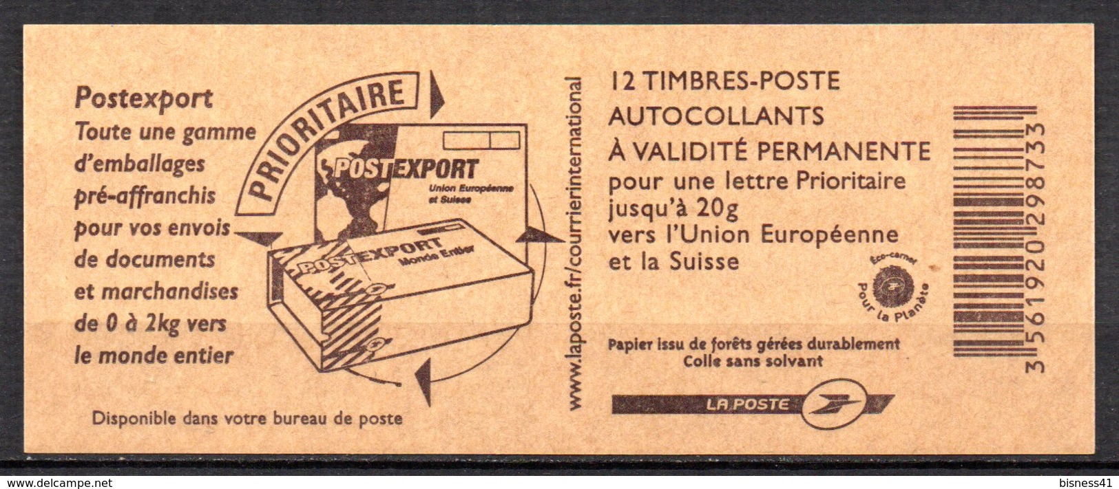 France Carnet Usage Courant + Date N° 4201 C 1 Neuf XX MNH - Autres & Non Classés