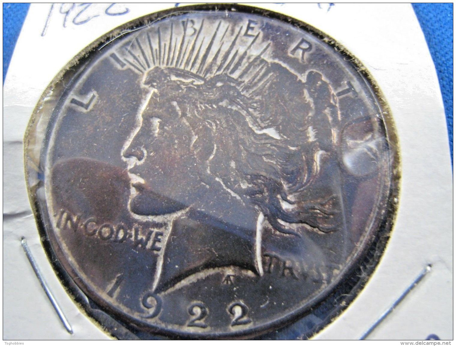 [D*] 1922  PEACE DOLLAR               (dp$2) - 1921-1935: Peace