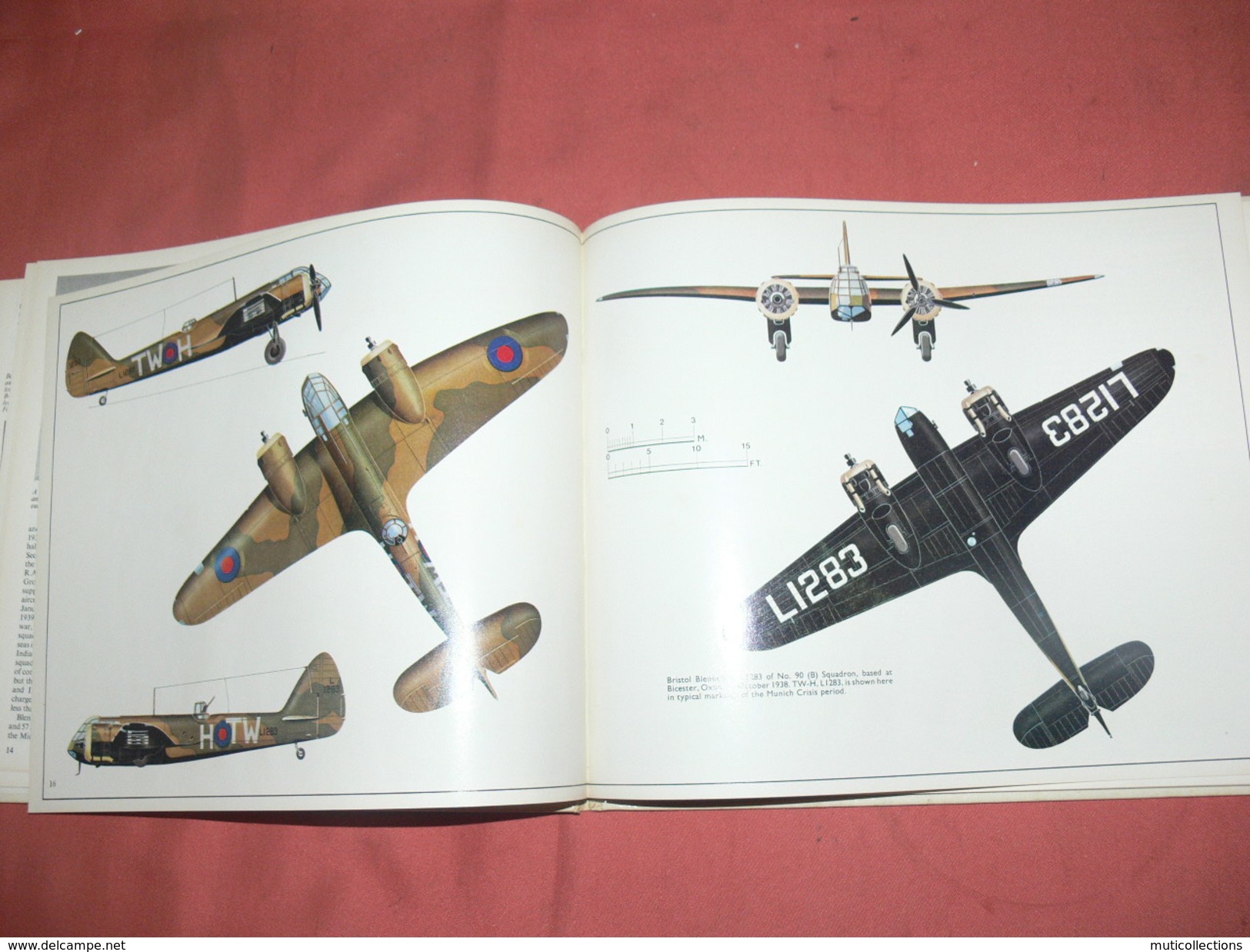 AVION MILITARIA / GUERRE WWII /  RAF  BOMBERS  OF WORLD WAR TWO VOLUME 2 / HYLTON LACY PUBLISHERS 1973