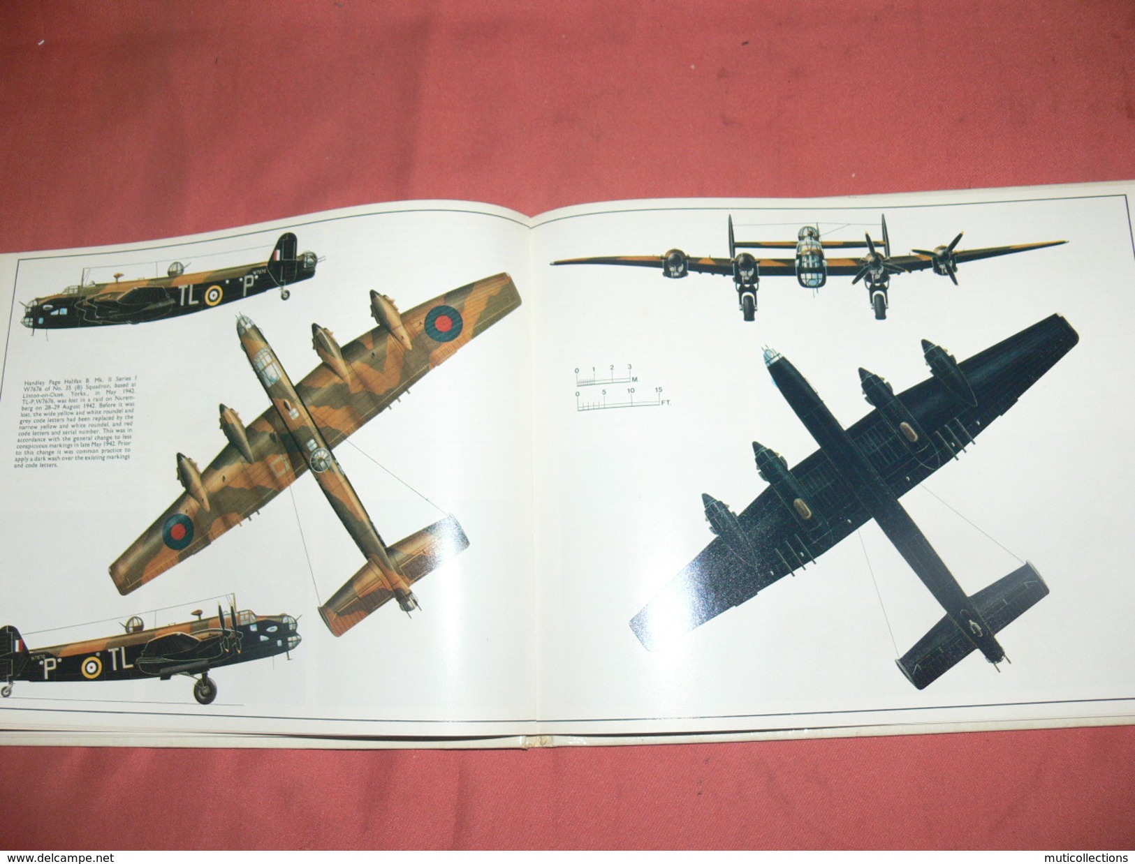 AVION MILITARIA / GUERRE WWII /  RAF  BOMBERS  OF WORLD WAR TWO VOLUME 2 / HYLTON LACY PUBLISHERS 1973