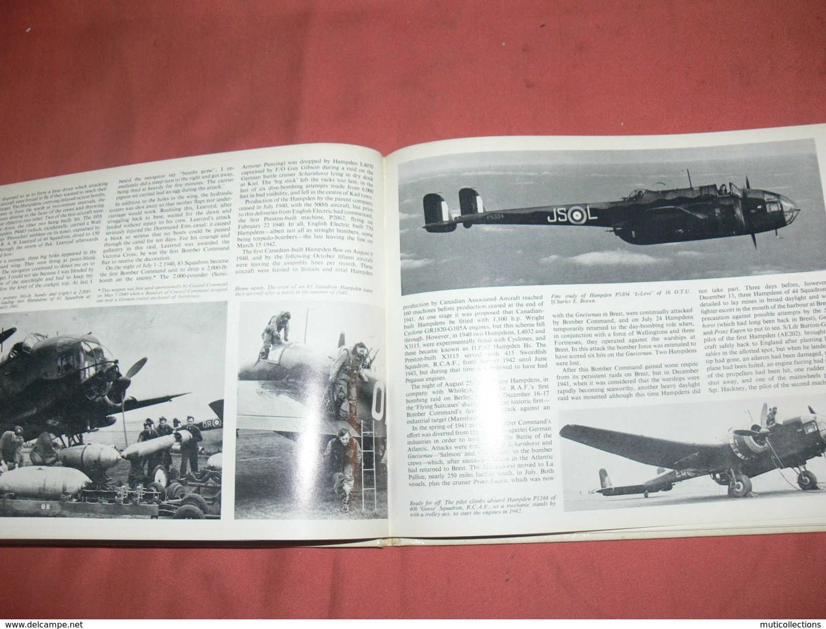 AVION MILITARIA / GUERRE WWII /  RAF  BOMBERS  OF WORLD WAR TWO VOLUME 2 / HYLTON LACY PUBLISHERS 1973