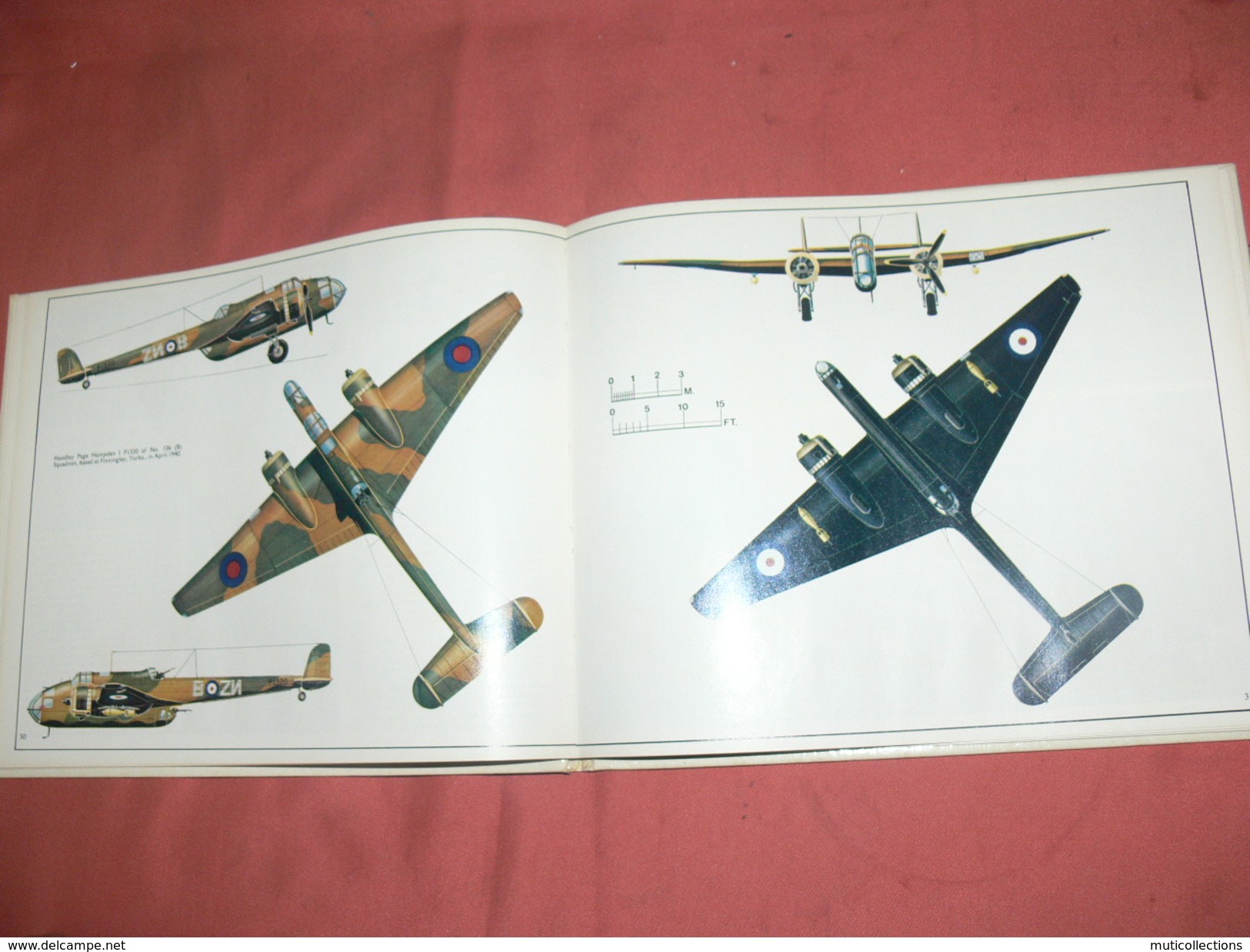 AVION MILITARIA / GUERRE WWII /  RAF  BOMBERS  OF WORLD WAR TWO VOLUME 2 / HYLTON LACY PUBLISHERS 1973