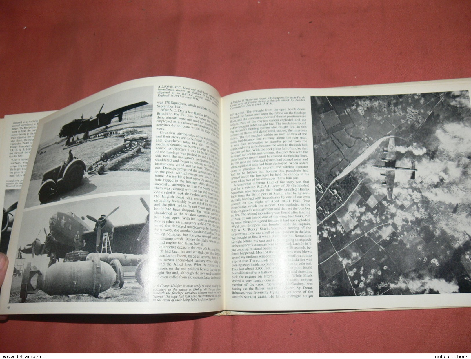 AVION MILITARIA / GUERRE WWII /  RAF  BOMBERS  OF WORLD WAR TWO VOLUME 2 / HYLTON LACY PUBLISHERS 1973