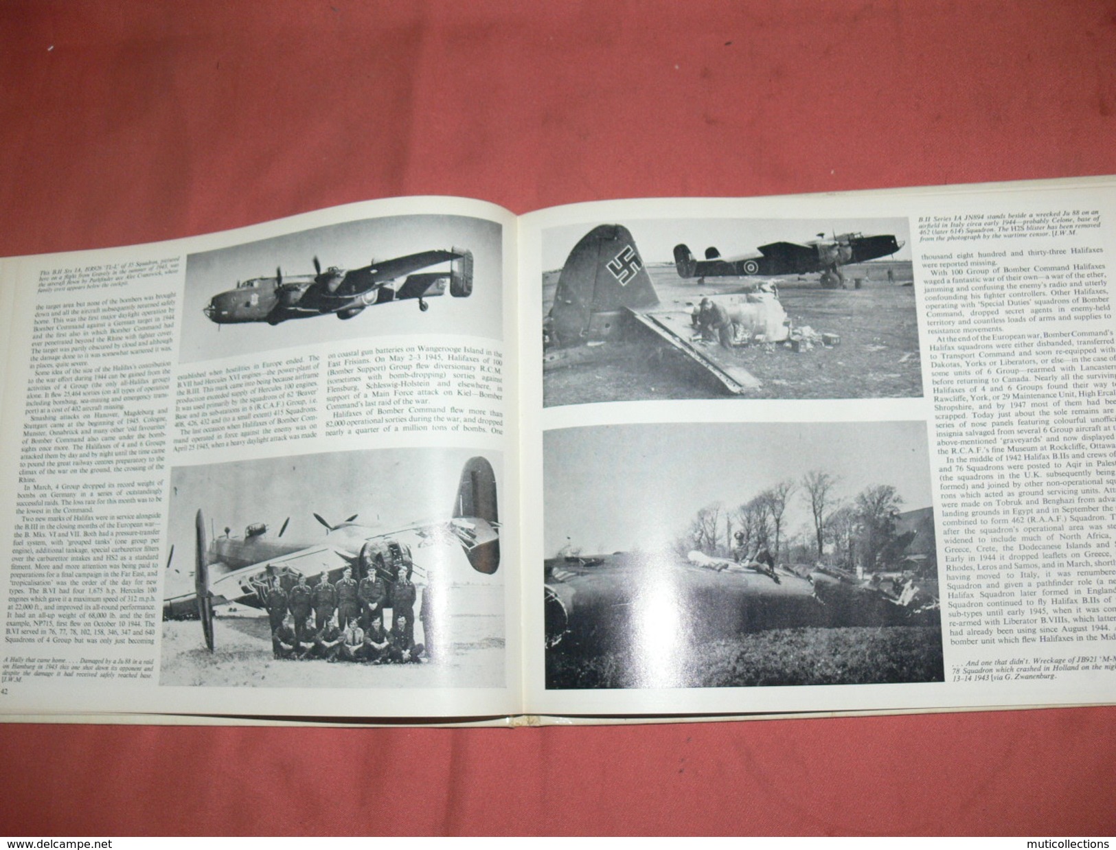 AVION MILITARIA / GUERRE WWII /  RAF  BOMBERS  OF WORLD WAR TWO VOLUME 2 / HYLTON LACY PUBLISHERS 1973