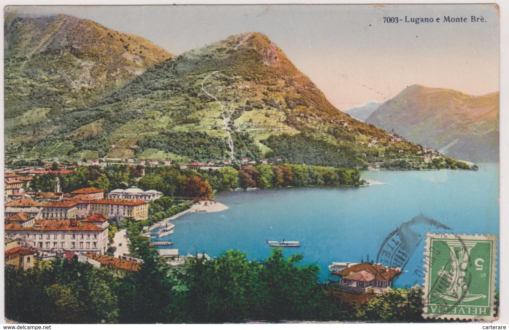 Suisse,switzerland,swiss, Helvetia,schweiz,svizzera ,italie,italia,tessin,varese,lago Di Lugano,1910 - Lugano