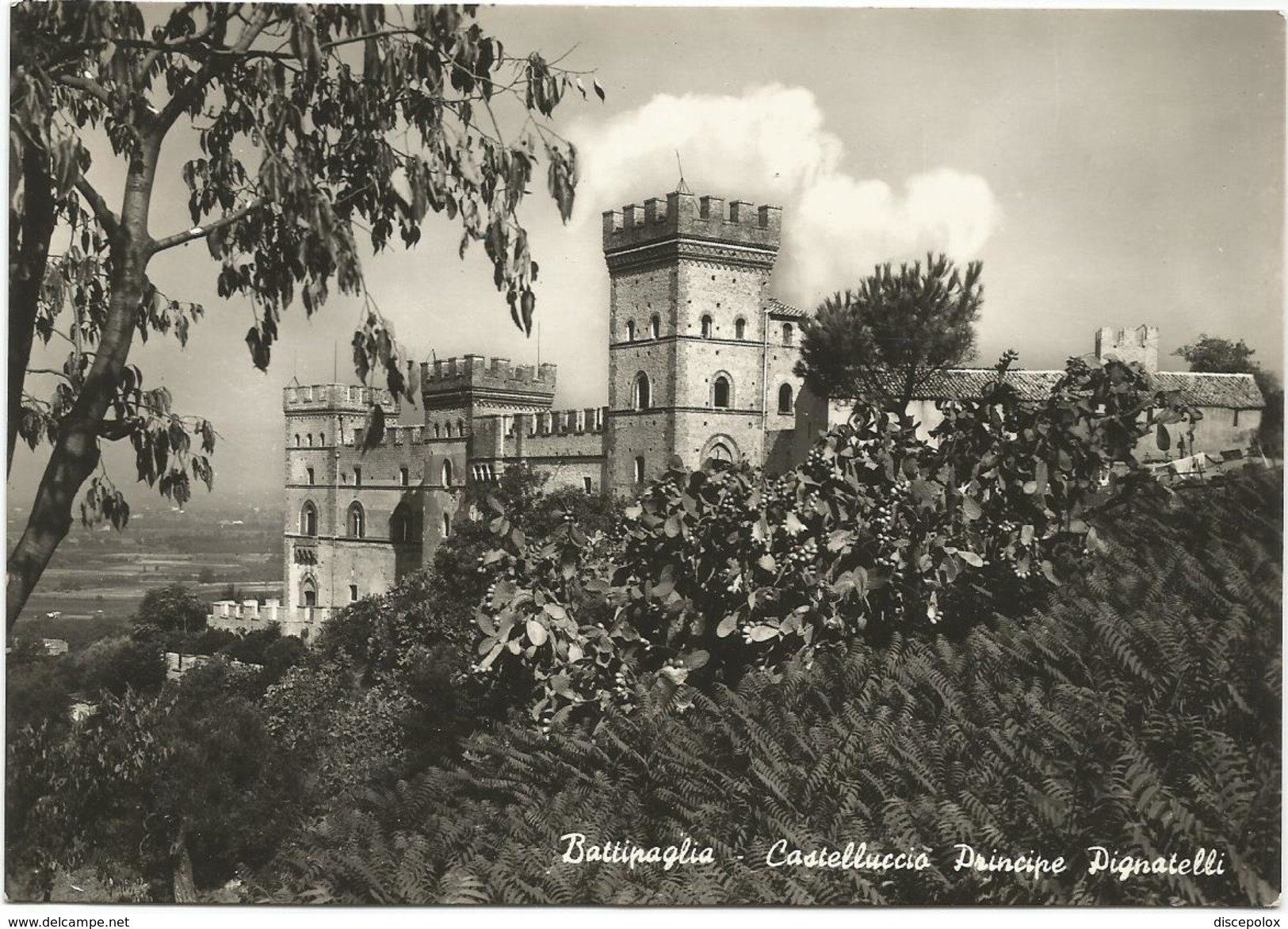 Y3224 Battipaglia (Salerno) - Castelluccio Principe Pignatelli - Castello Castle Chateau Schloss / Viaggiata 1957 - Battipaglia