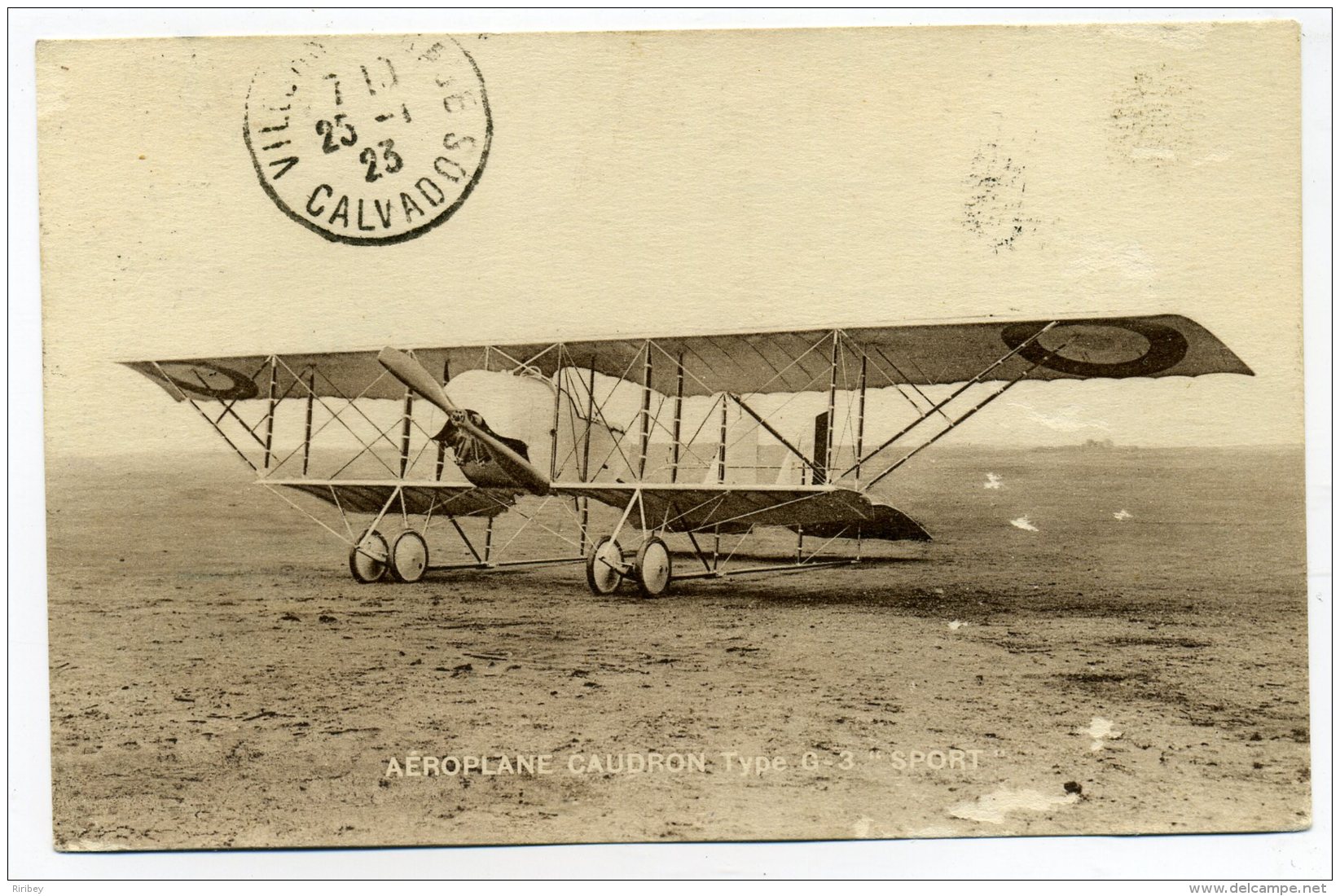 Aéroplane CAUDRONT Type G-3 "SPORT" - 1919-1938: Entre Guerras