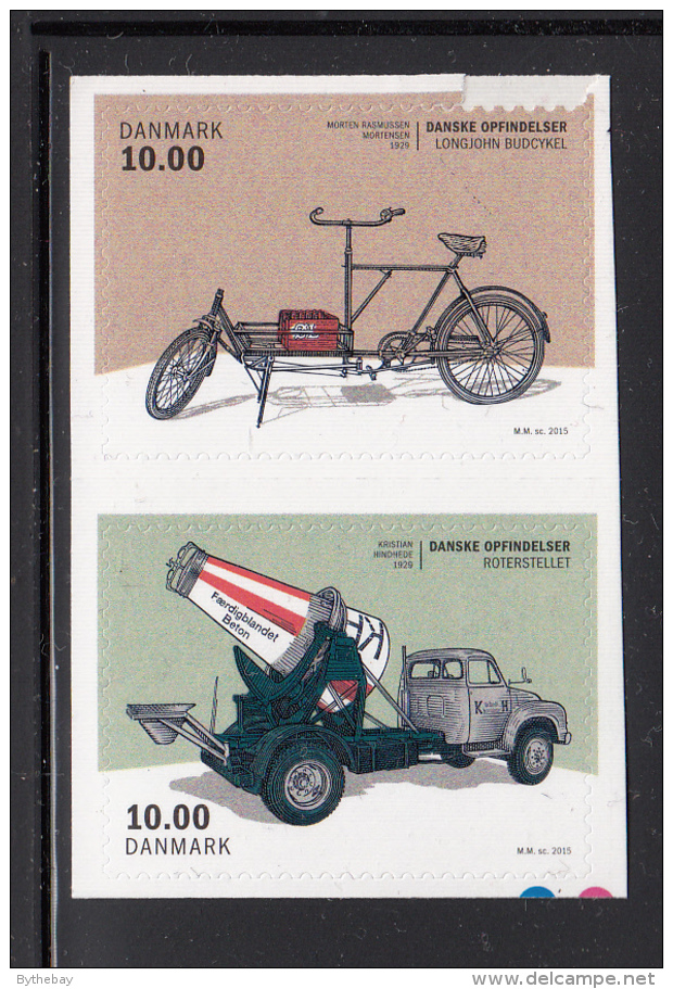 Denmark MNH 2015 Set Of 4 Danish Inventions - Ongebruikt