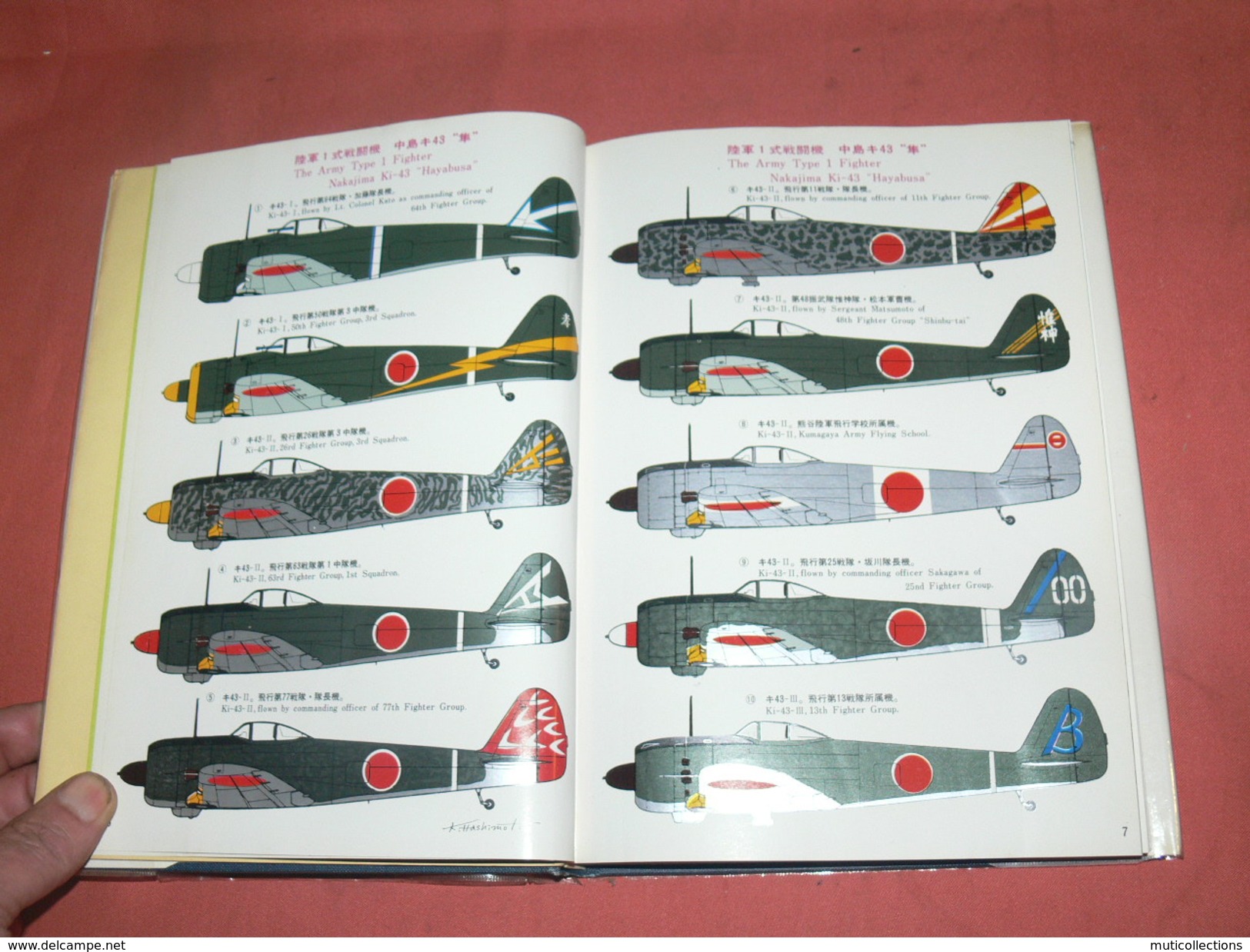 MILITARIA AVION / THE JAPANESE ARMY WINGS OF THE SECOND WORLD WAR / 235 PHOTOS  / 1935 / 1945 /