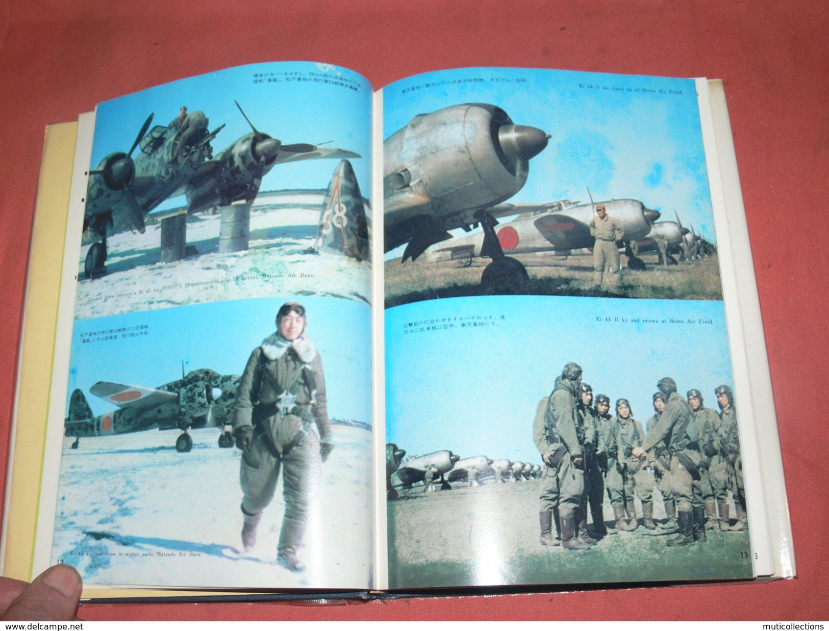 MILITARIA AVION / THE JAPANESE ARMY WINGS OF THE SECOND WORLD WAR / 235 PHOTOS  / 1935 / 1945 /