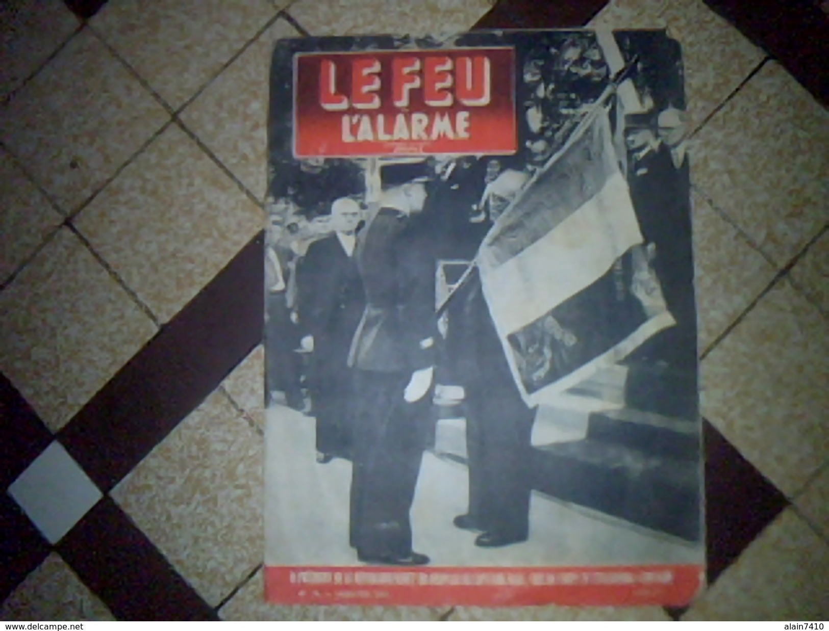 Magazine Pompiers Le Feu L Alarme Janvier 1951 Avec Des Pubs Sur Les Pompiers Et Materiel D Incendie..31 Pages - Autres & Non Classés