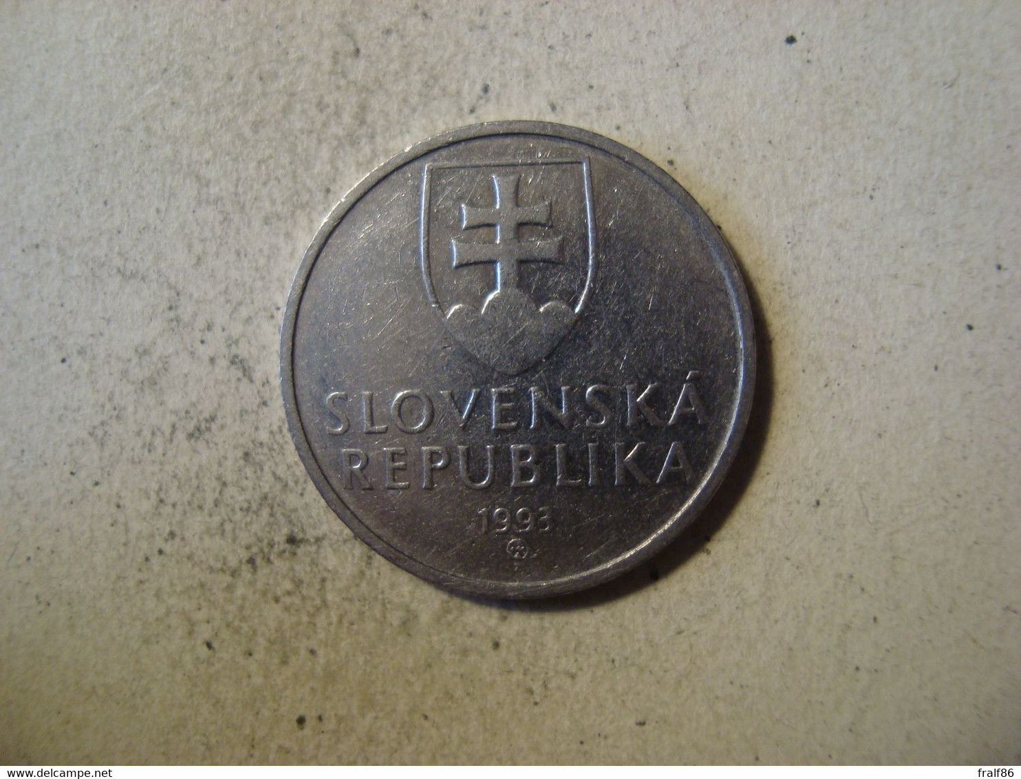 MONNAIE SLOVAQUIE 5 KORUNA 1993 - Slovaquie