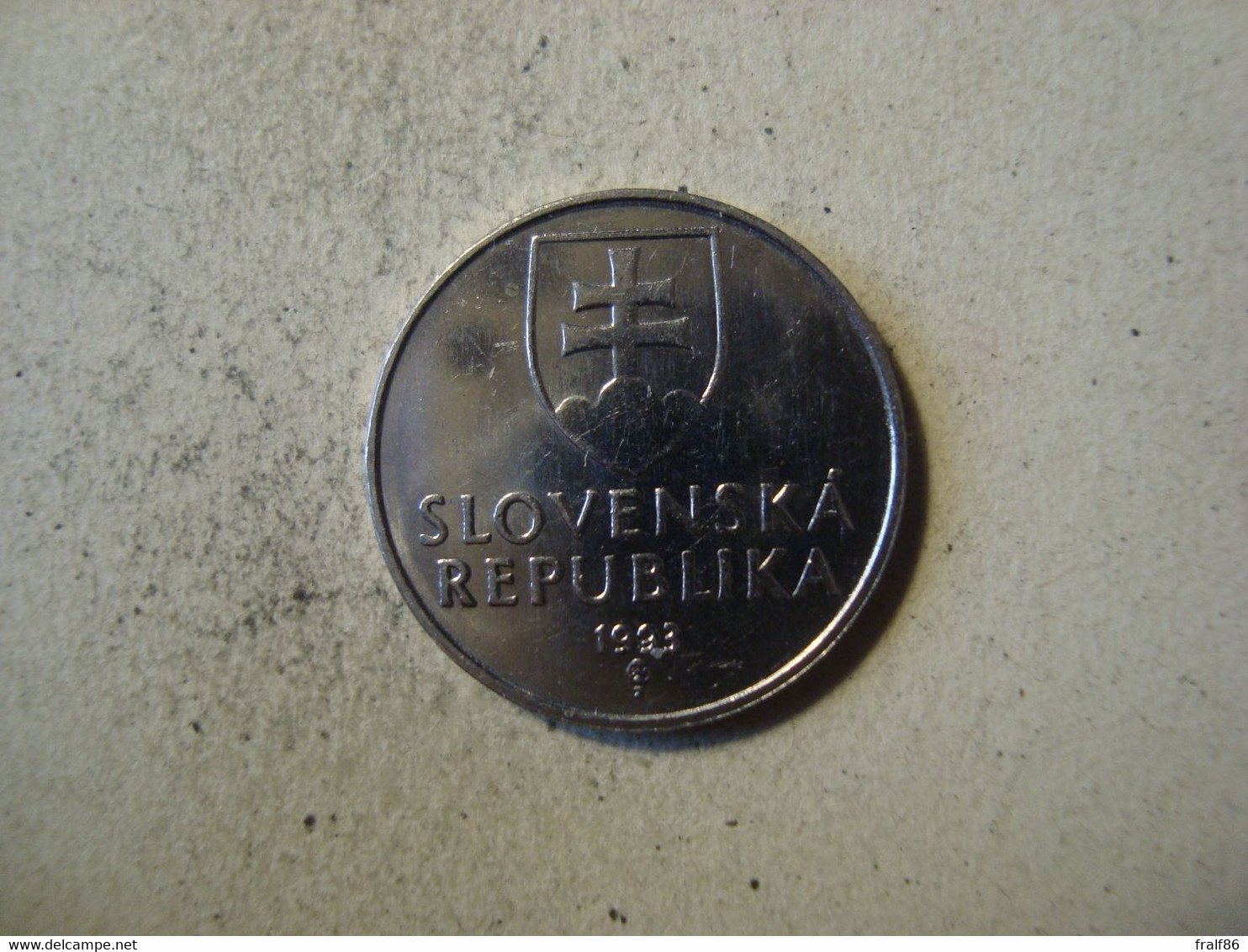 MONNAIE SLOVAQUIE 2 KORUNA 1993 - Eslovaquia