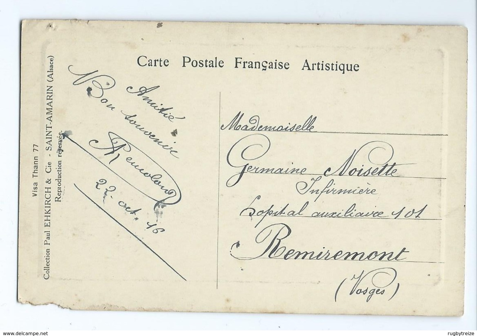 2796 Lot de 50 CPA - PETITES CARTES toute la France: RennesThann Sedan Tonquedec etc.. toutes faces scannées