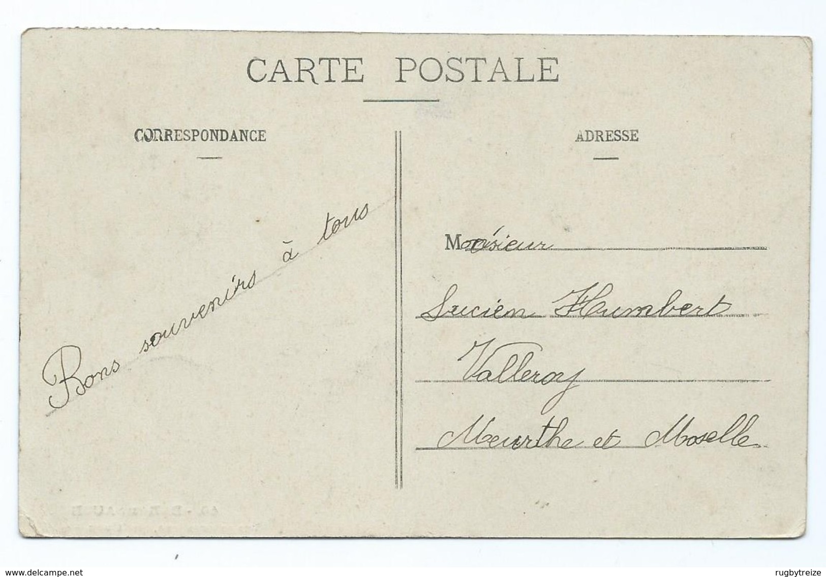 2796 Lot de 50 CPA - PETITES CARTES toute la France: RennesThann Sedan Tonquedec etc.. toutes faces scannées